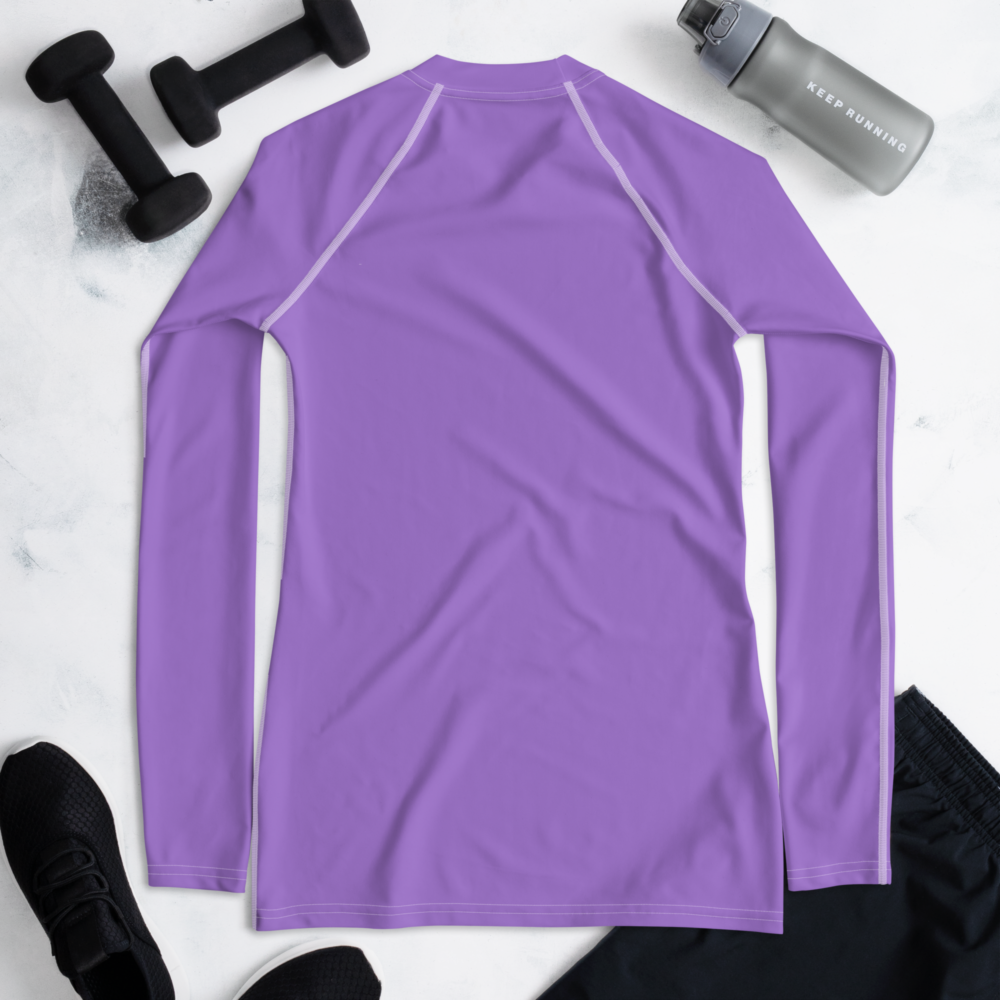 Camiseta de protección contra erupciones para mujer - Coastal Purple