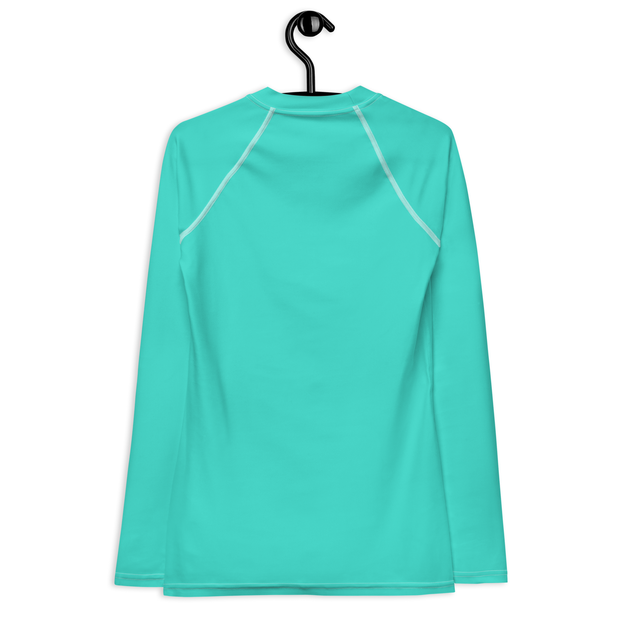 Women's Rash Guard - Lagoon Turquoise