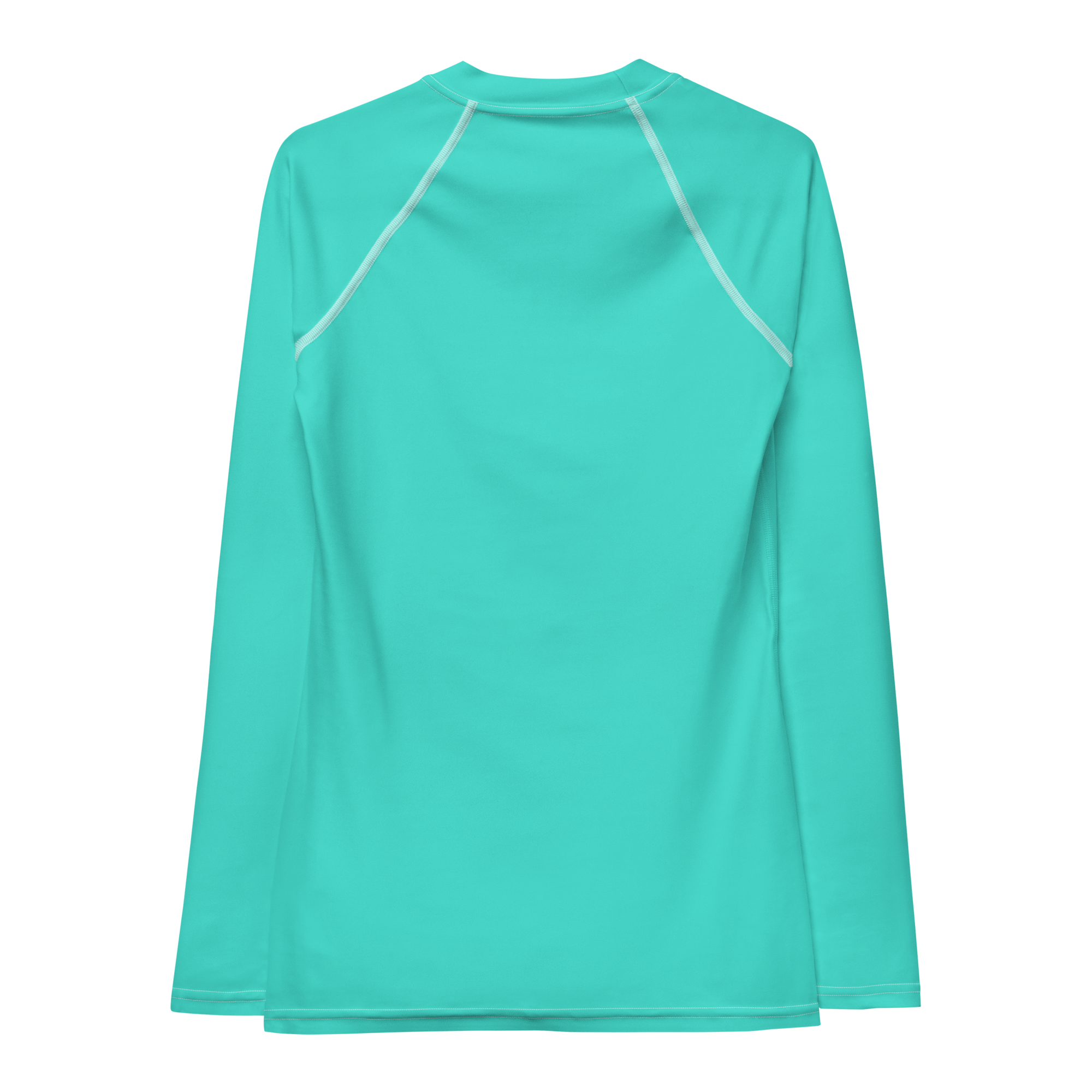 Women's Rash Guard - Lagoon Turquoise