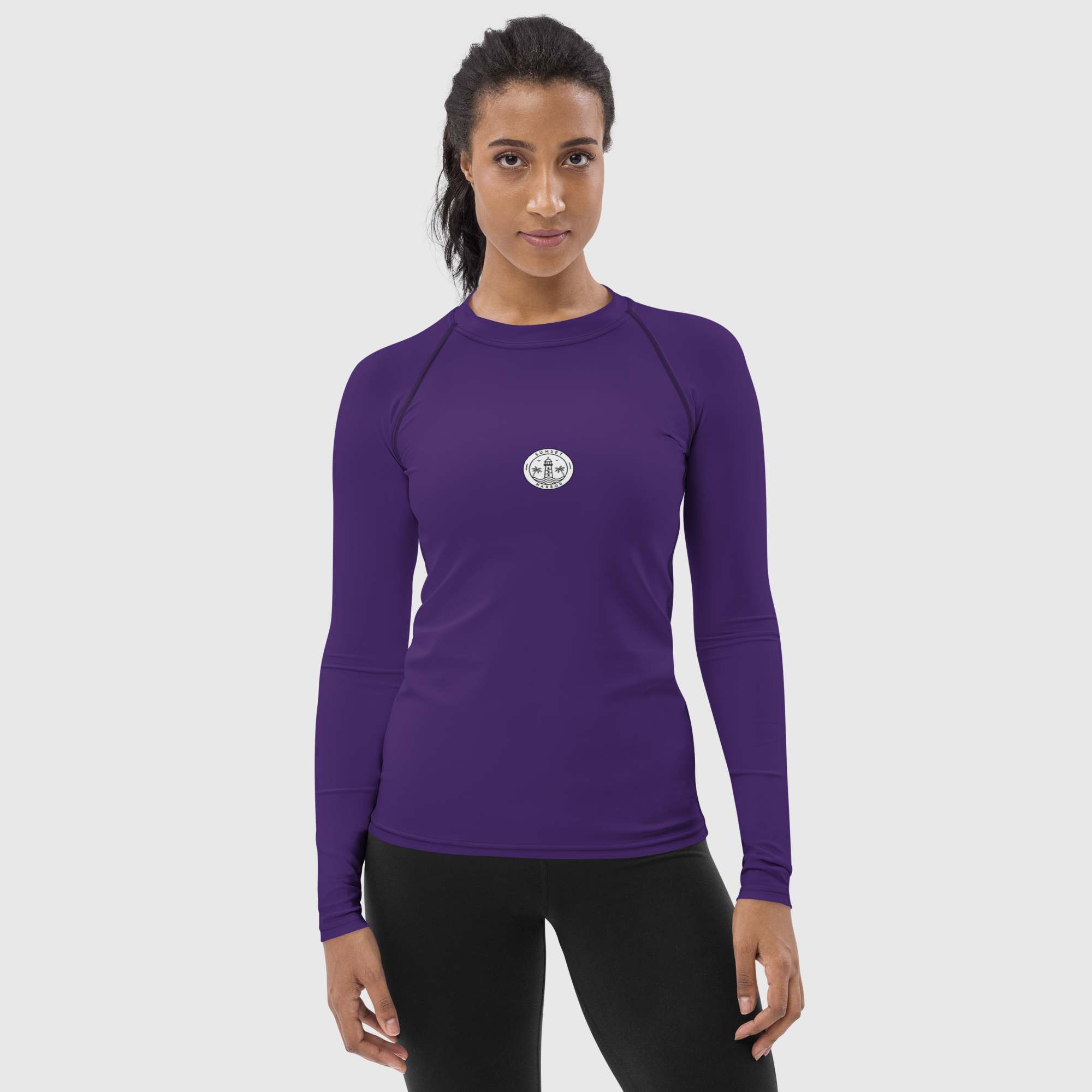 Rash Guard para mujer - Púrpura