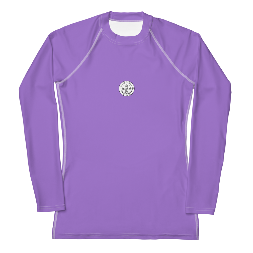 Camiseta de protección contra erupciones para mujer - Coastal Purple