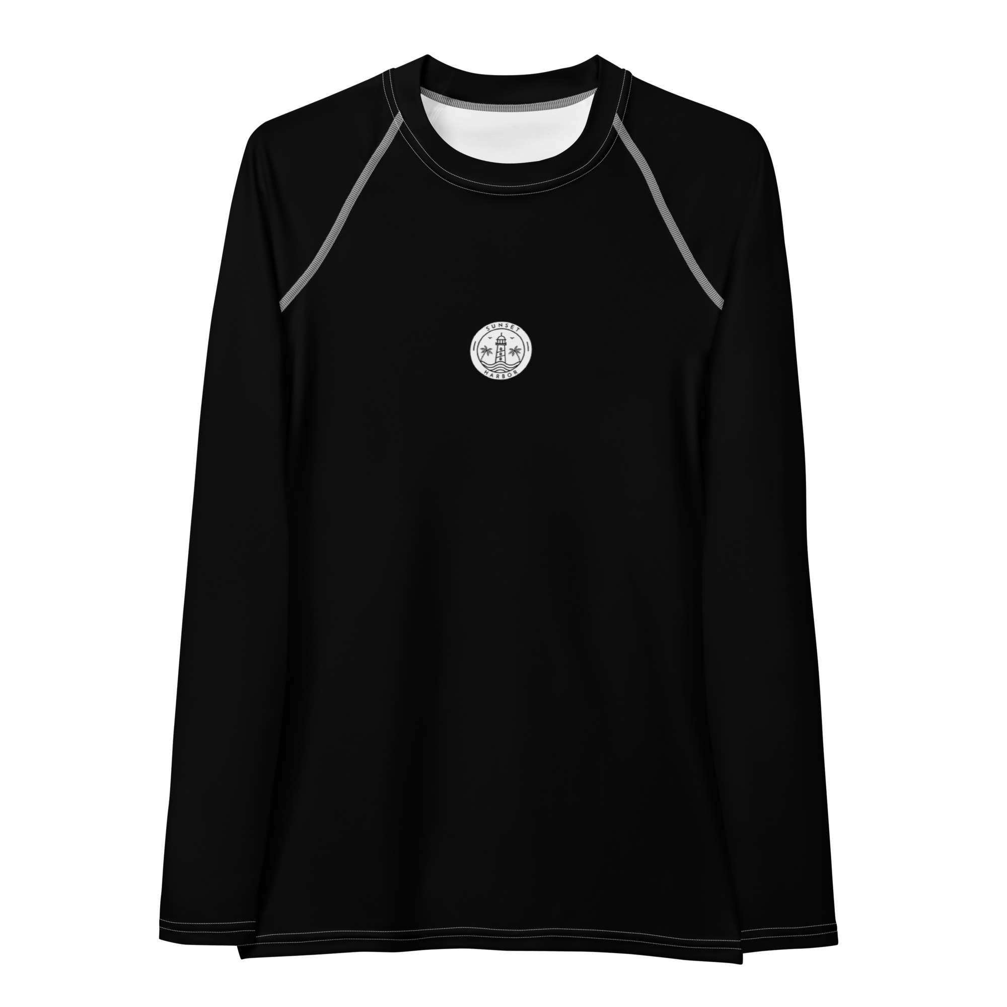 Women's Rash Guard - Harbor Black