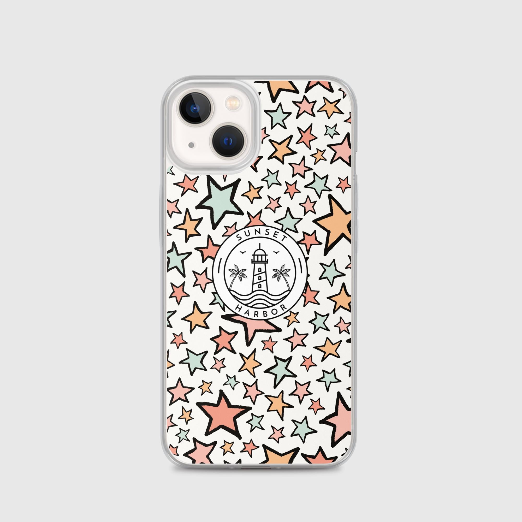 Funda transparente para iPhone® - Estrellas