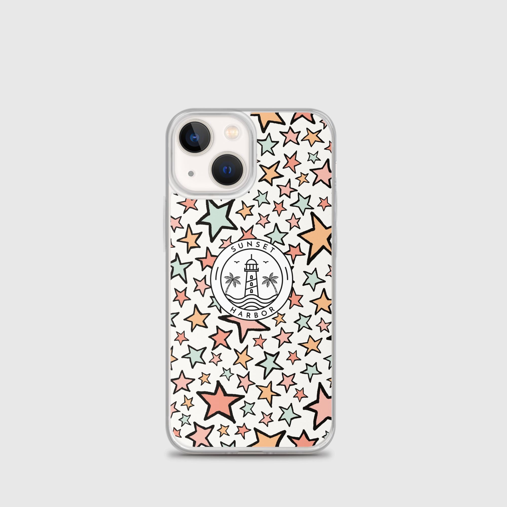 Funda transparente para iPhone® - Estrellas