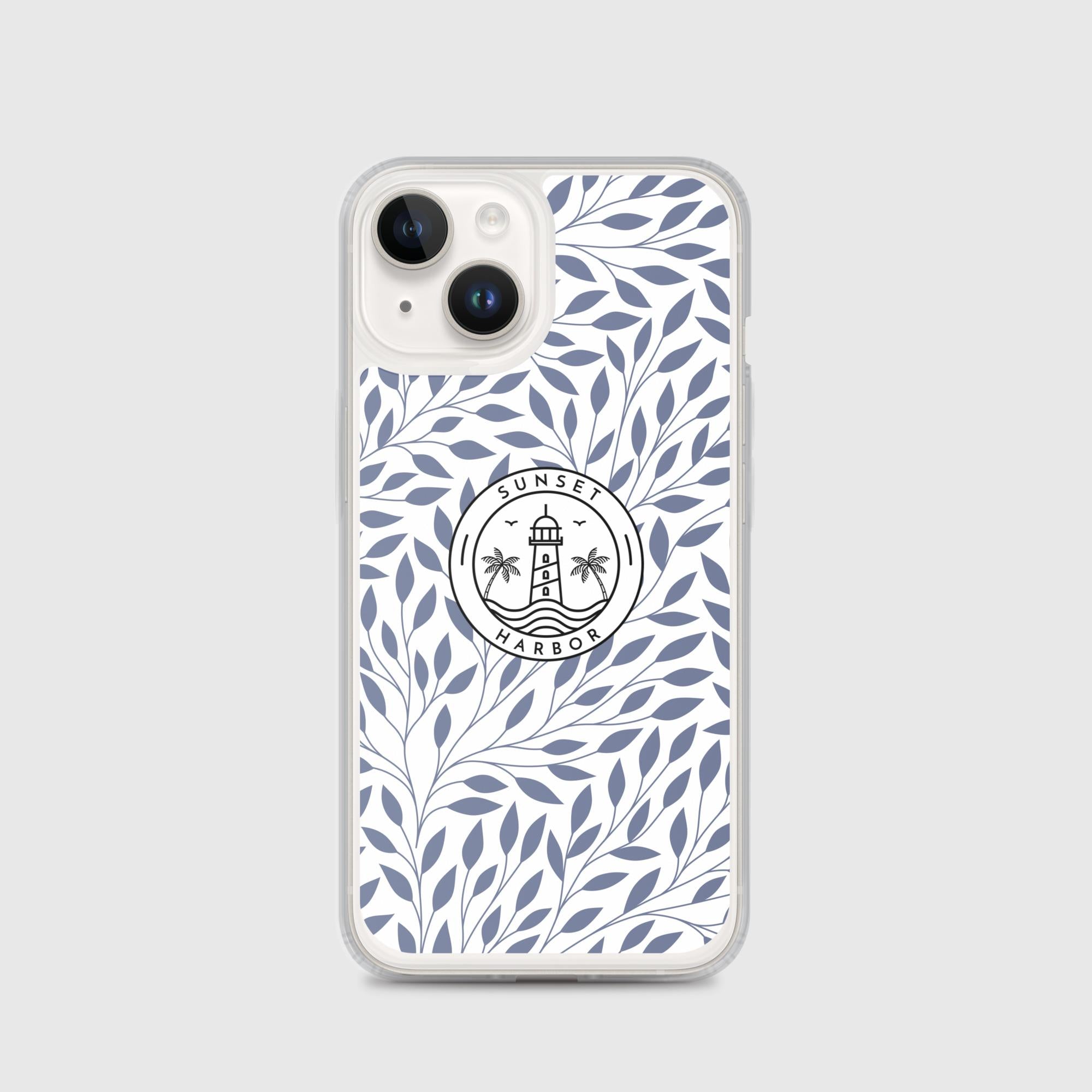 Clear Case for iPhone® - Seaside Vines