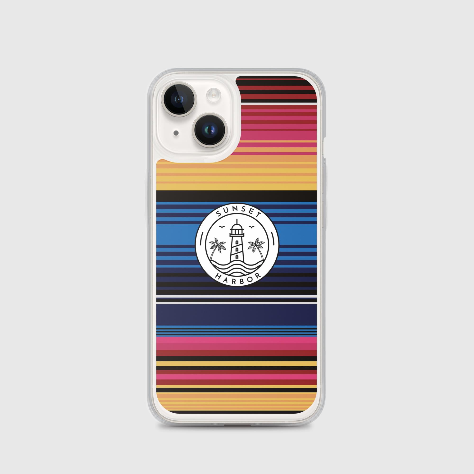 Clear Case for iPhone® - Horizon Stripes