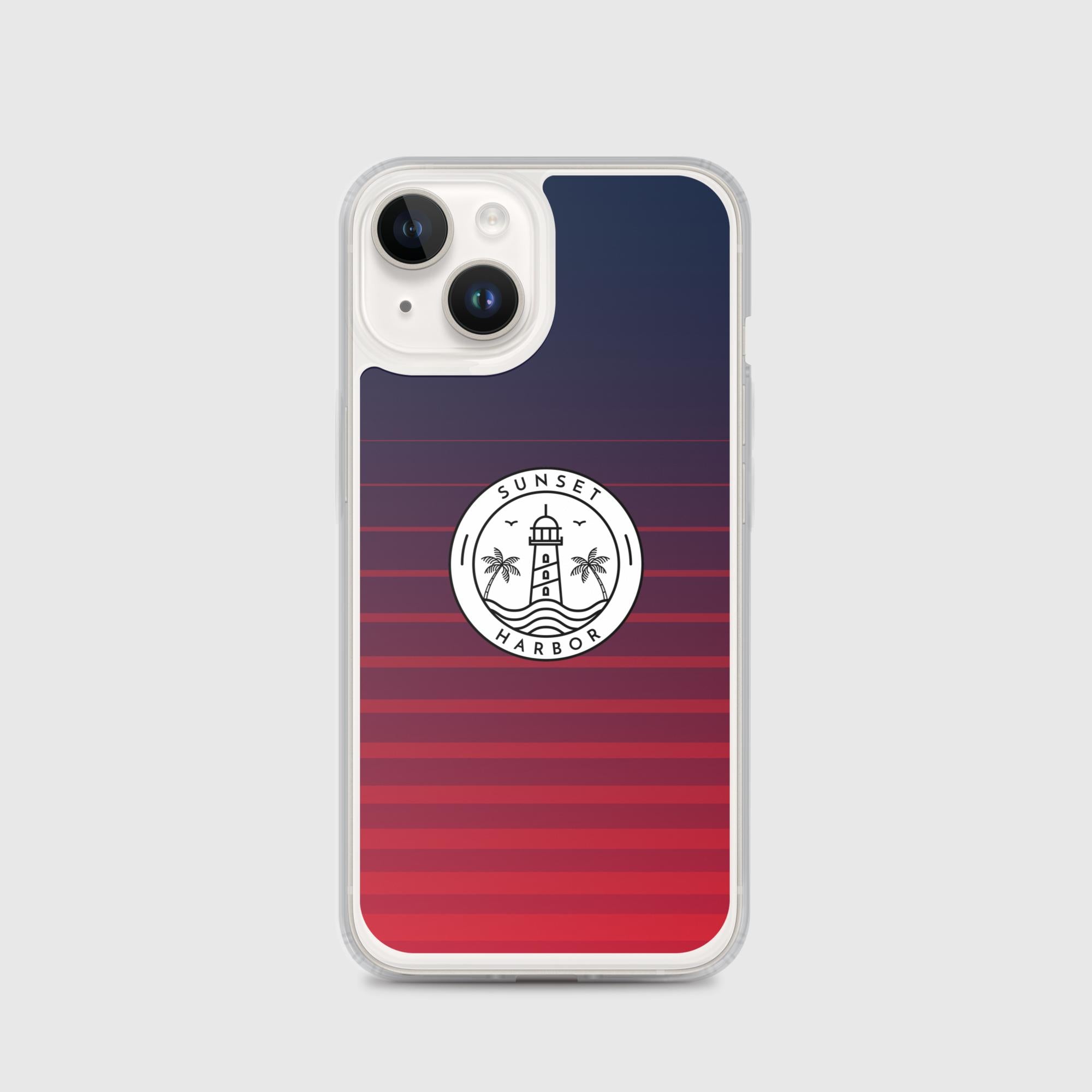 Clear Case for iPhone® - Harbor Twilight