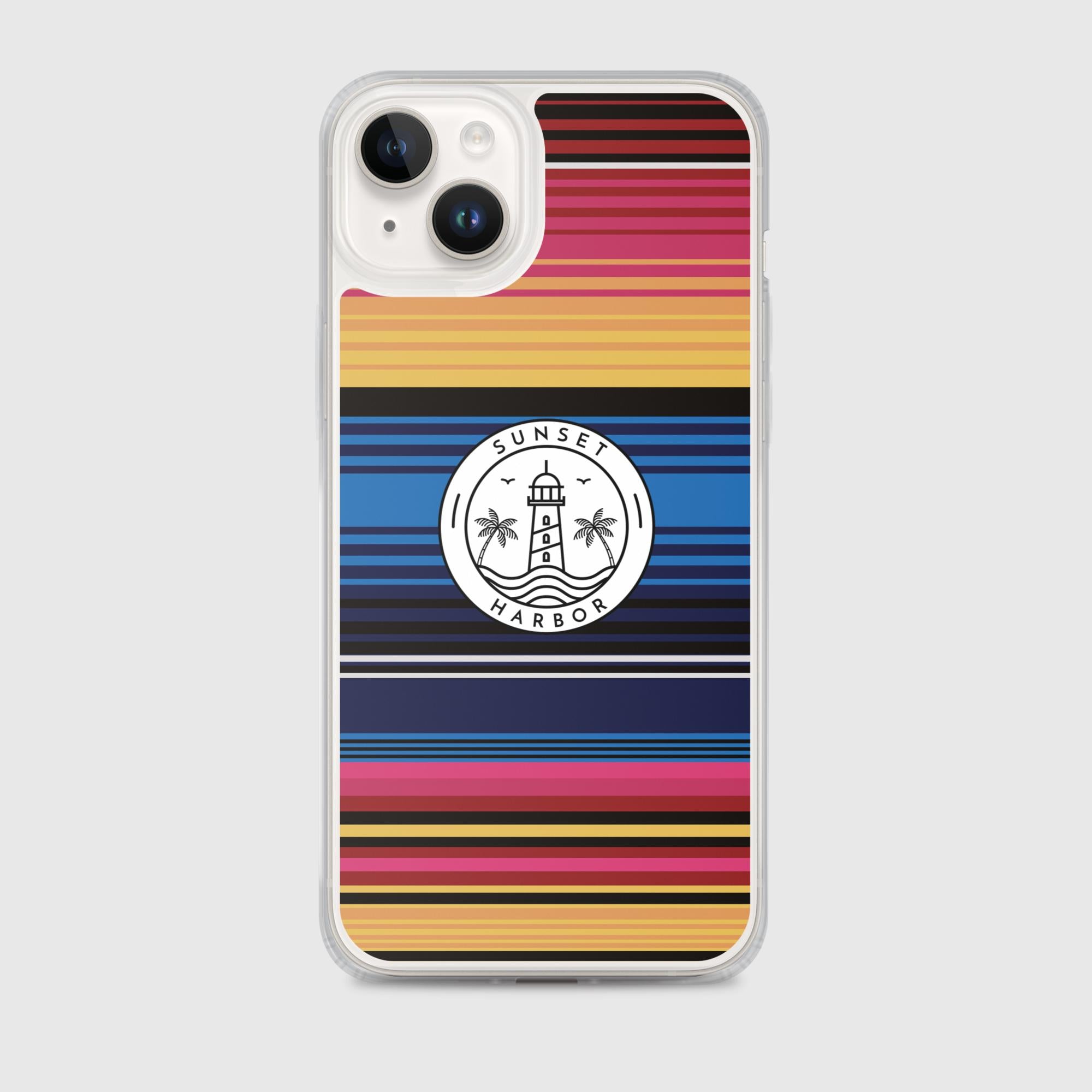 Clear Case for iPhone® - Horizon Stripes