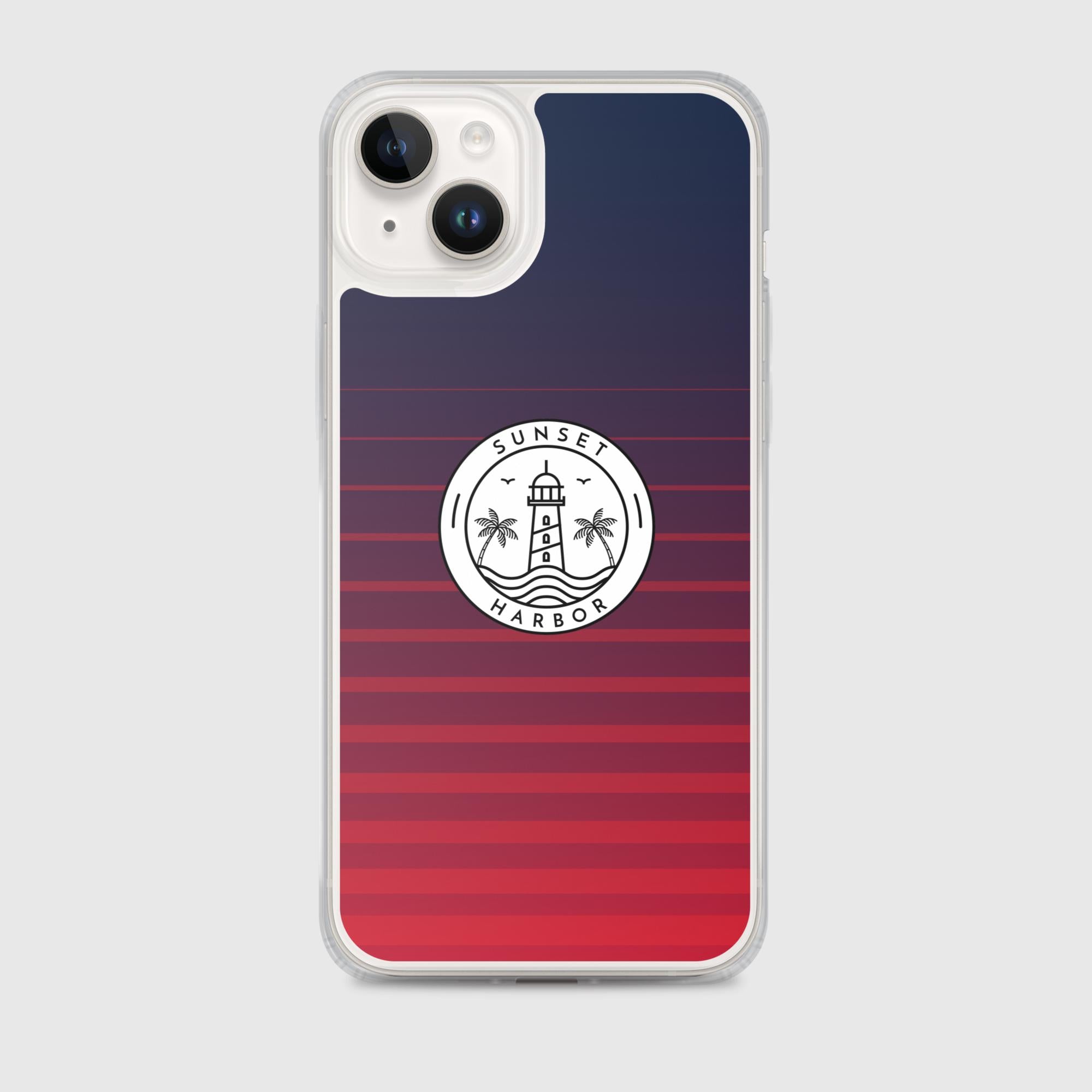 Clear Case for iPhone® - Harbor Twilight