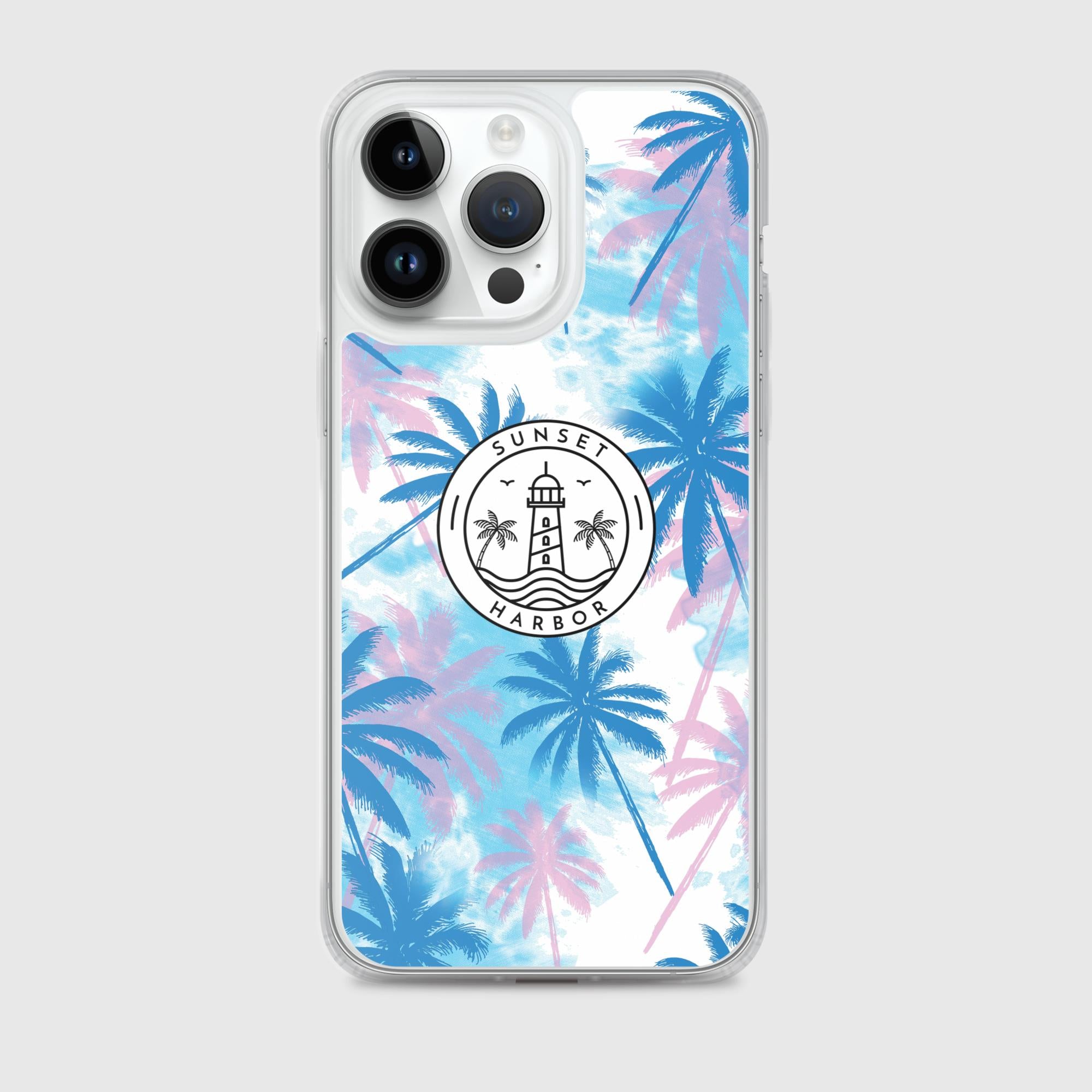 Funda transparente para iPhone® - Palmas