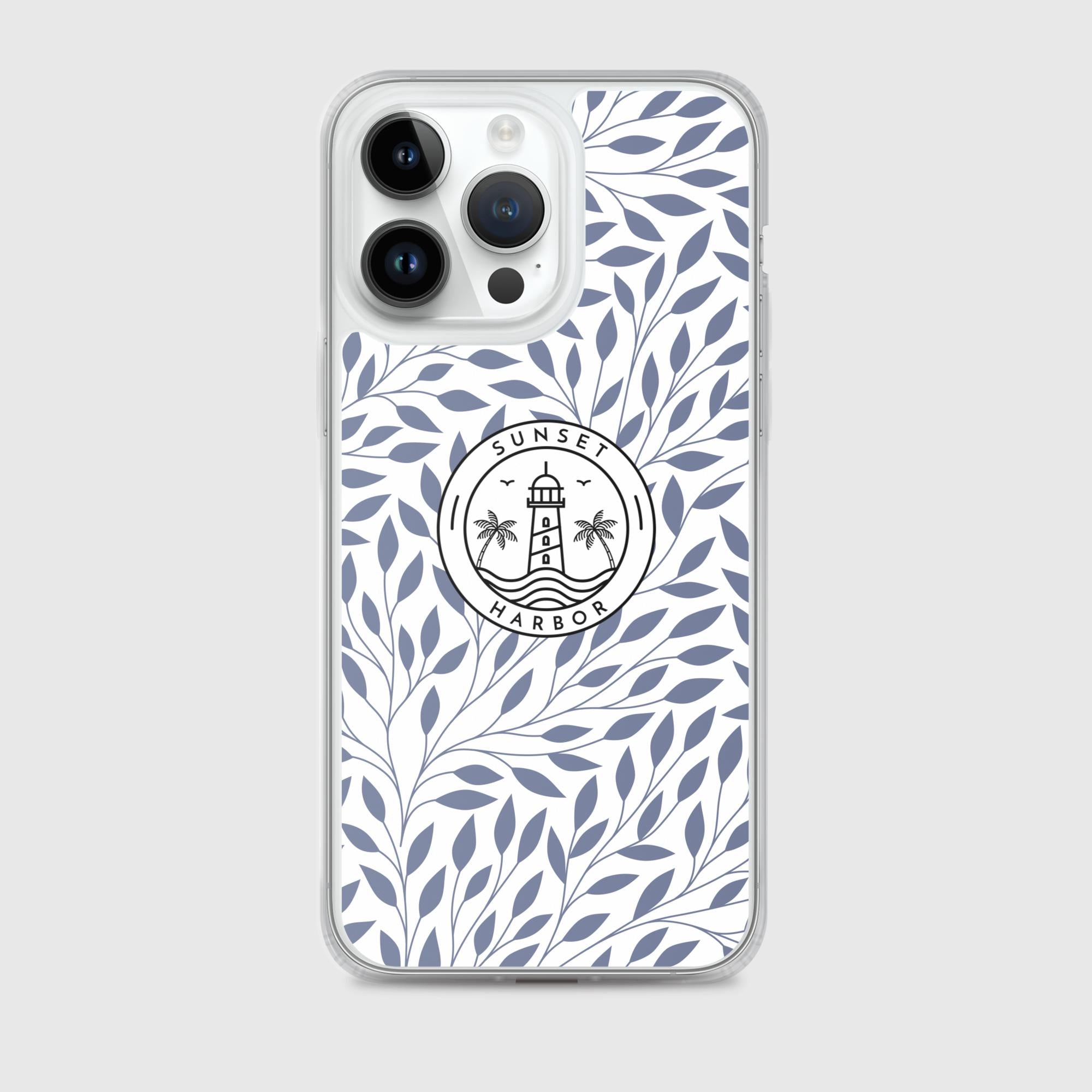 Clear Case for iPhone® - Seaside Vines