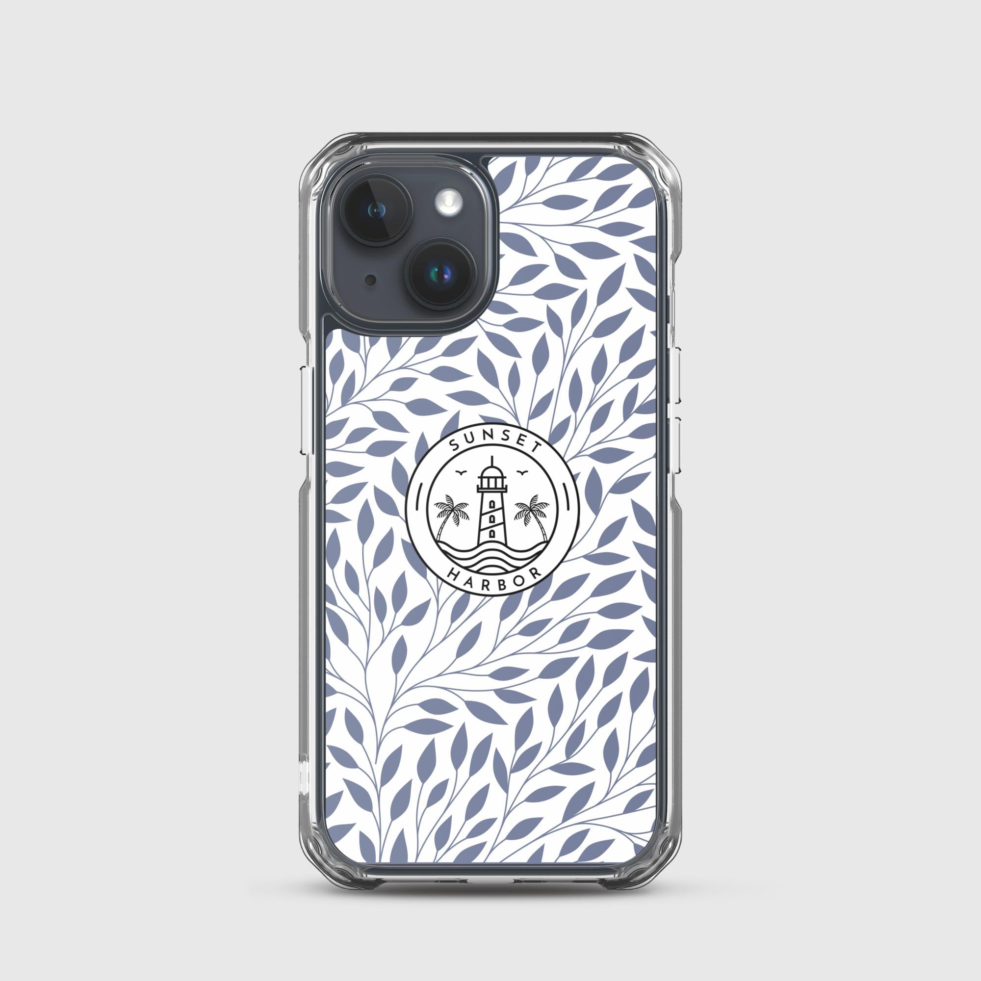 Clear Case for iPhone® - Seaside Vines