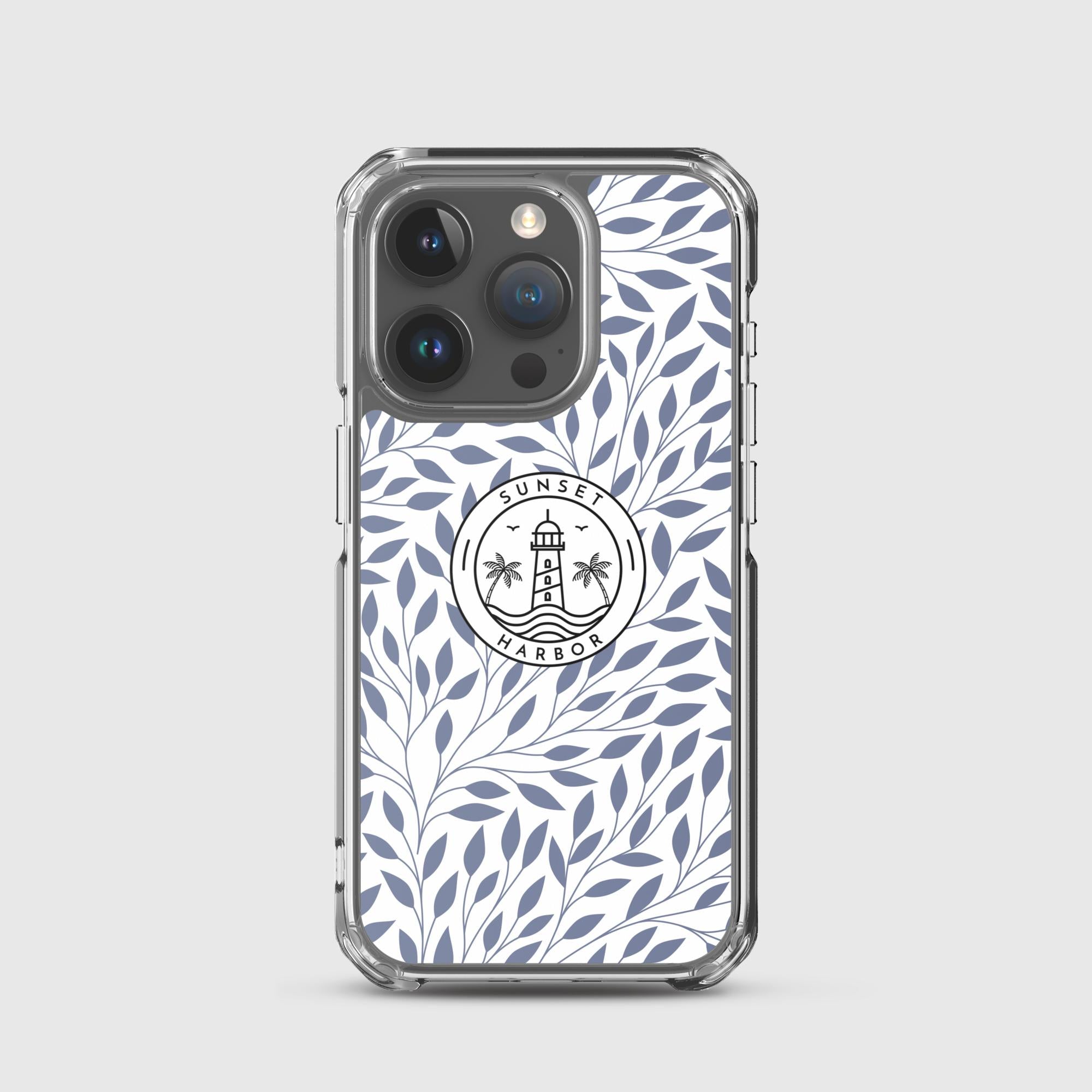 Clear Case for iPhone® - Seaside Vines