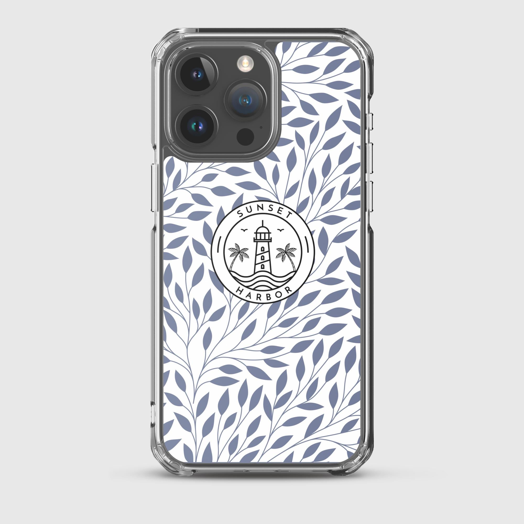 Clear Case for iPhone® - Seaside Vines