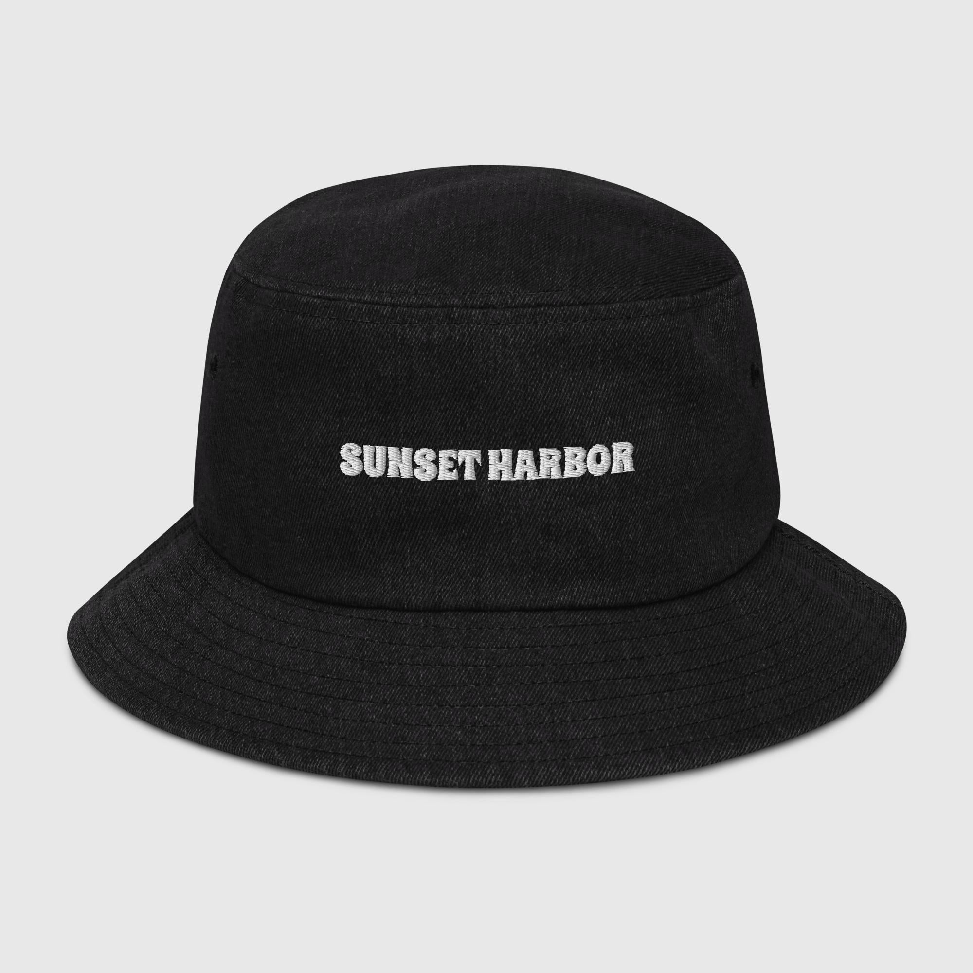 Denim bucket hat - Sunset Harbor Clothing