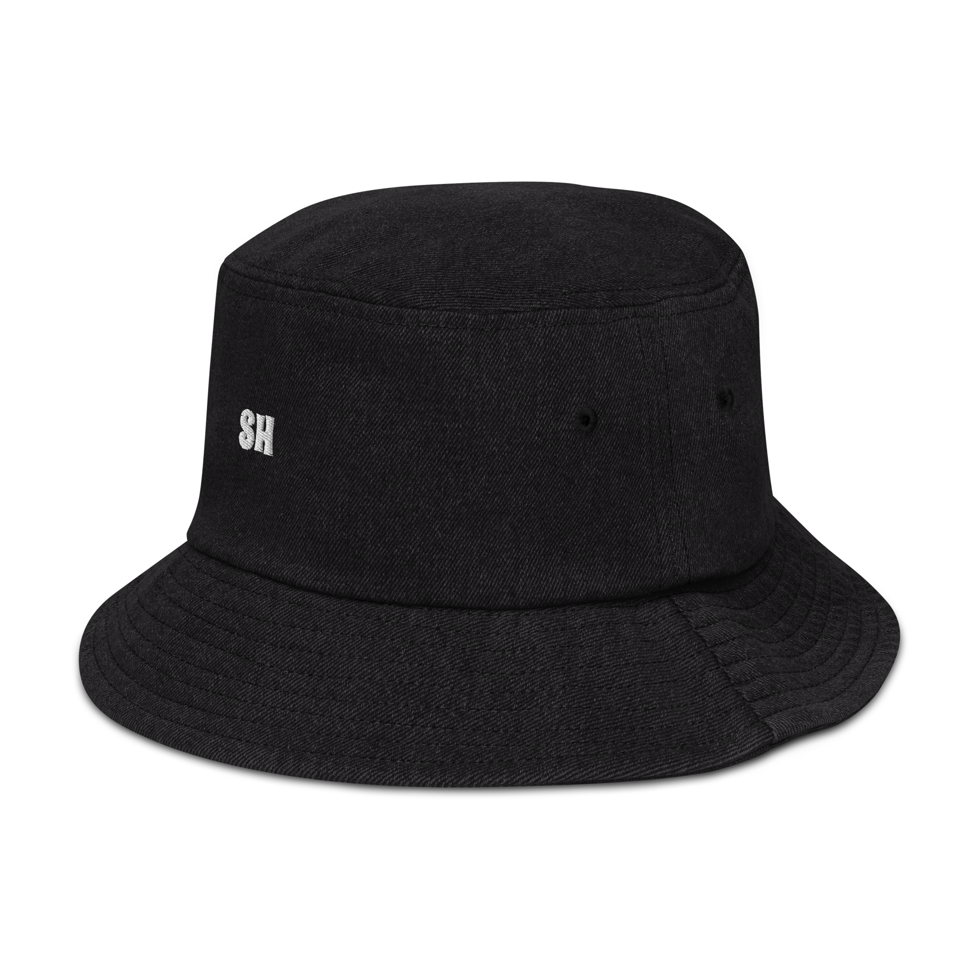 Denim bucket hat