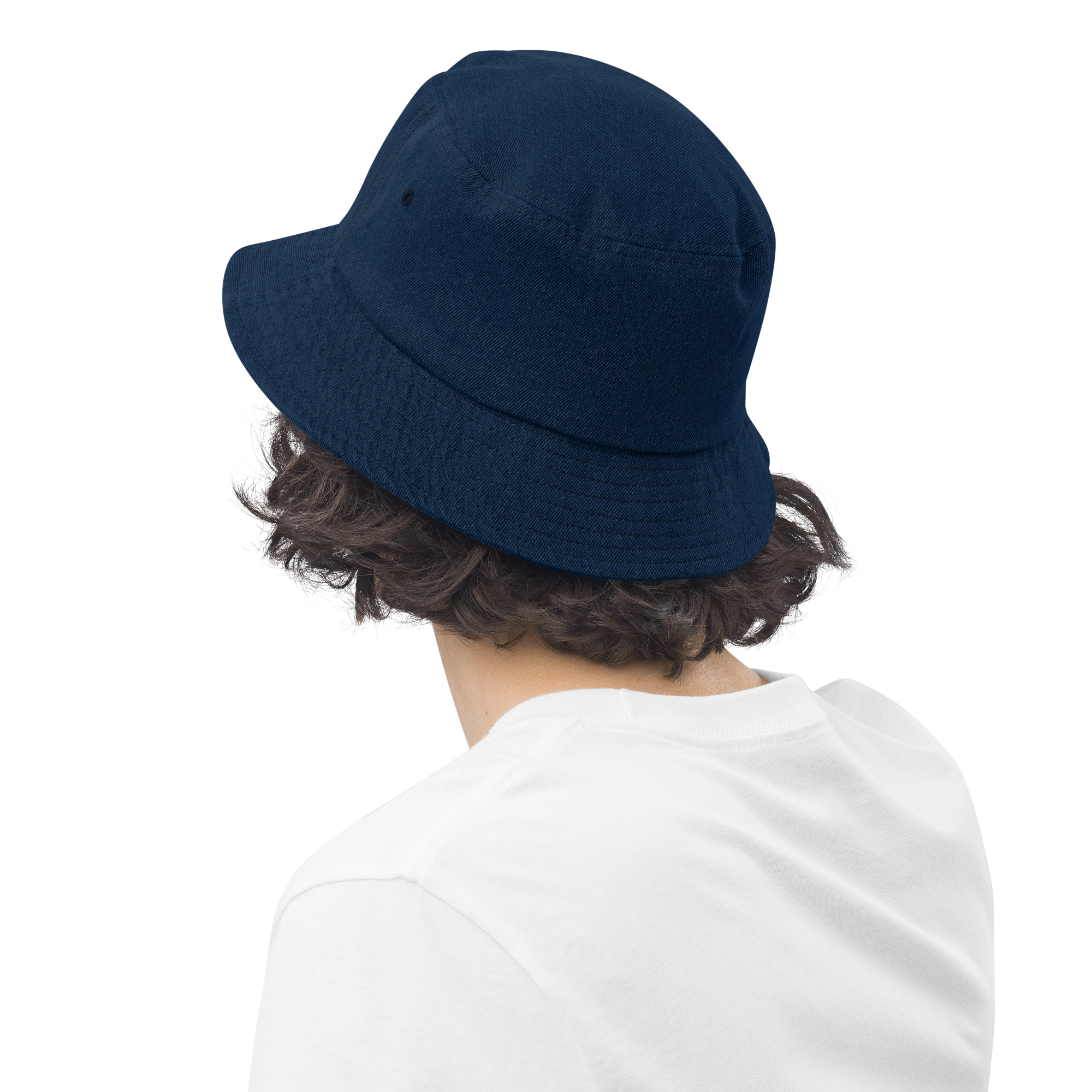 Denim bucket hat