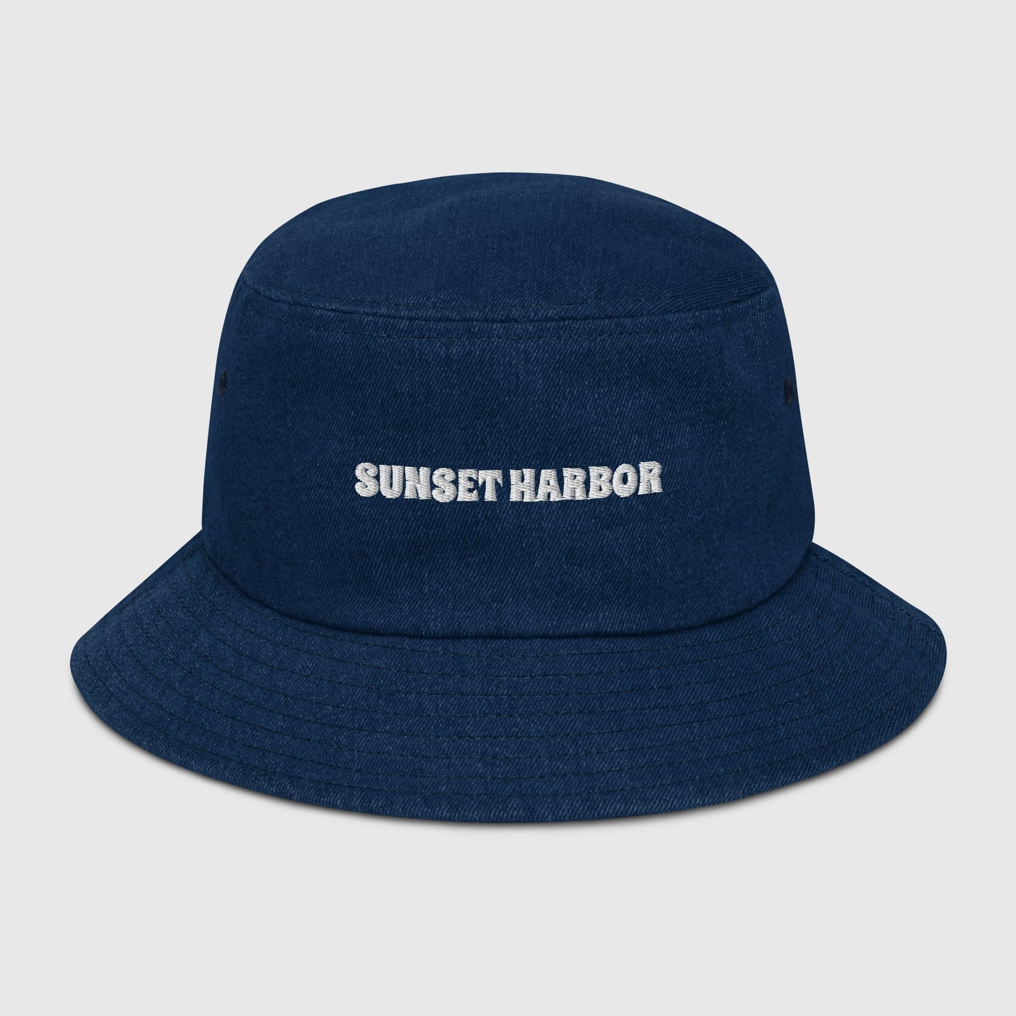 Denim bucket hat - Sunset Harbor Clothing