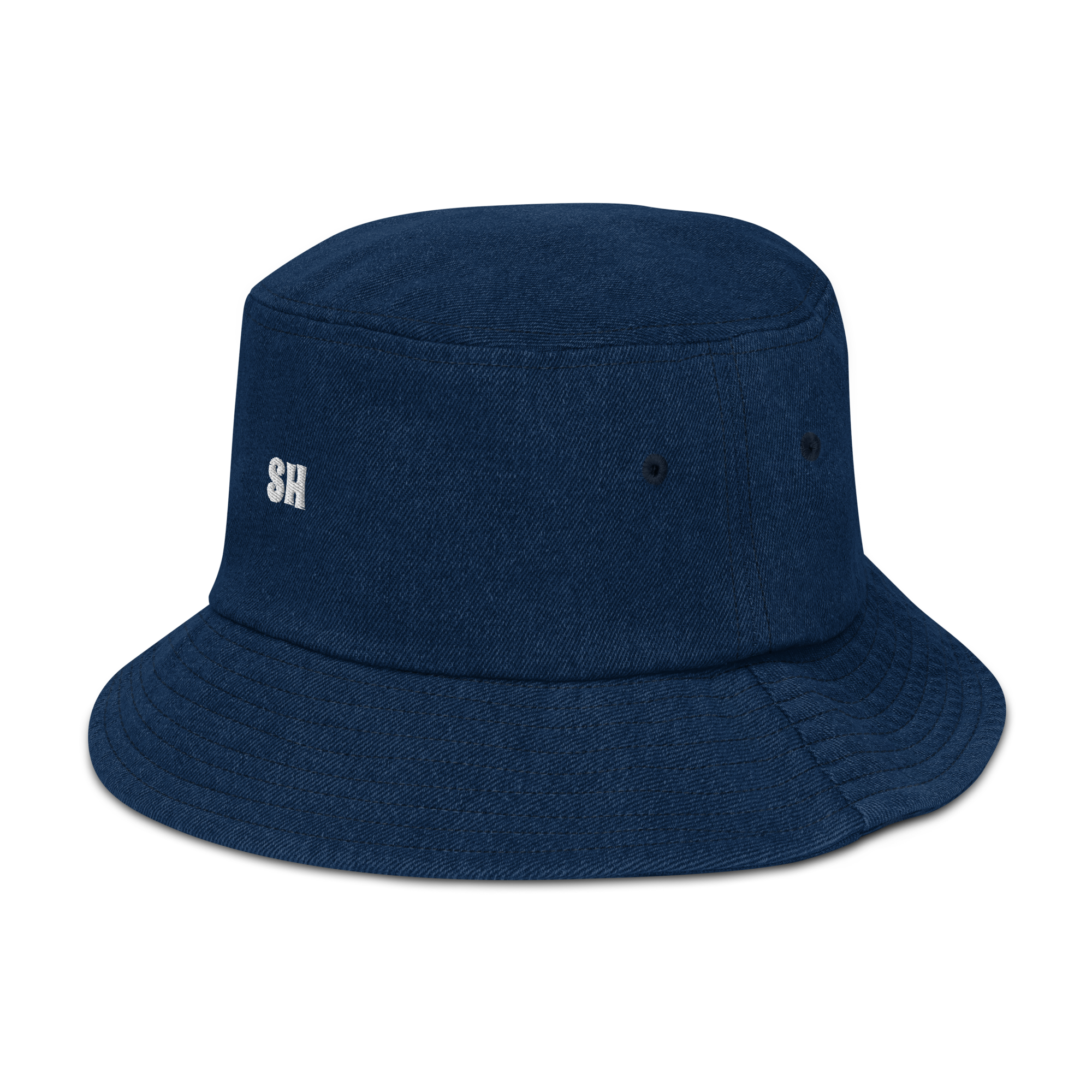 Denim bucket hat