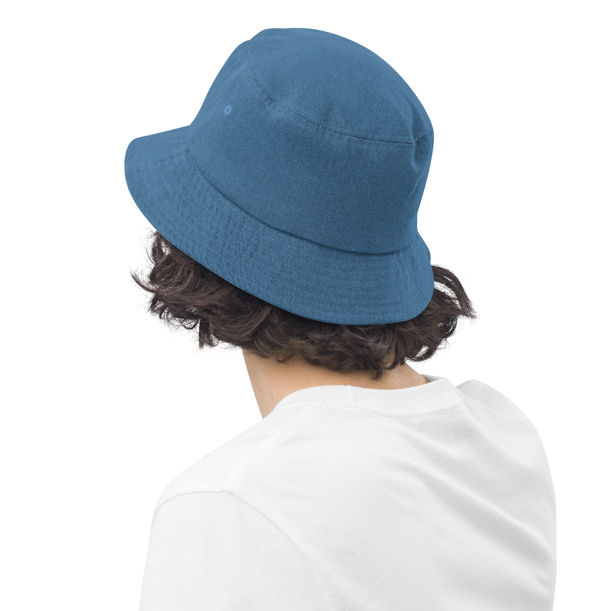 Denim bucket hat