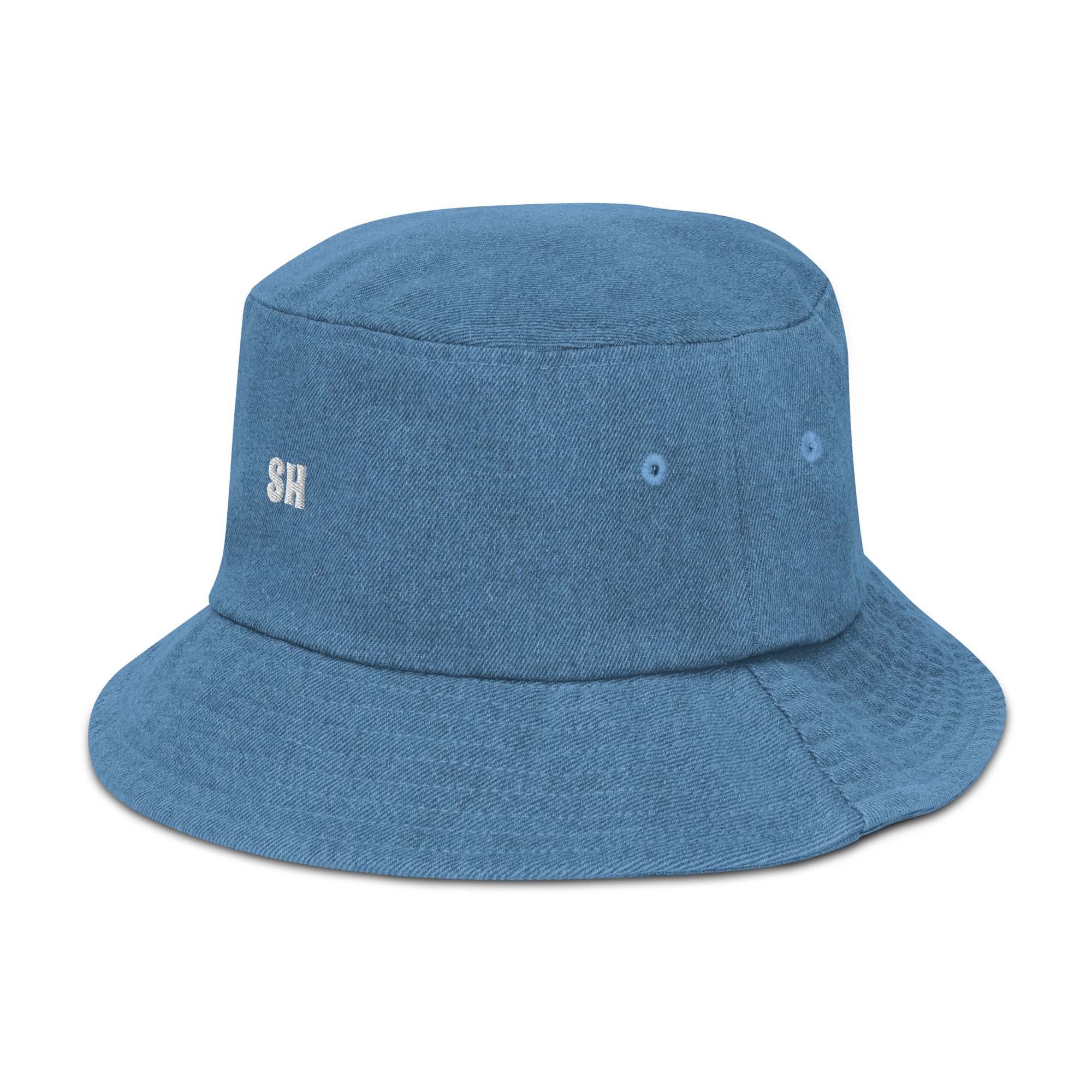 Denim bucket hat