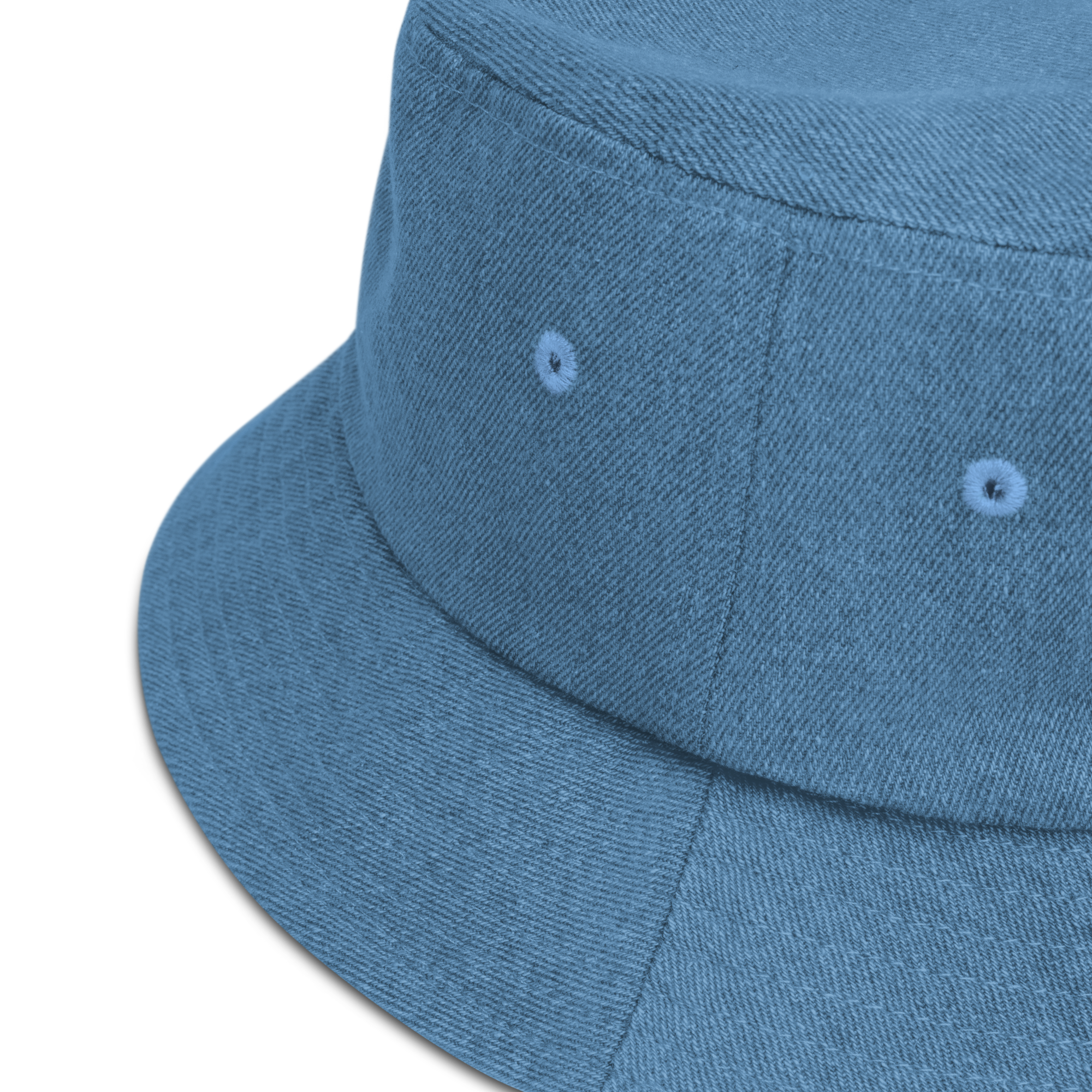 Denim bucket hat