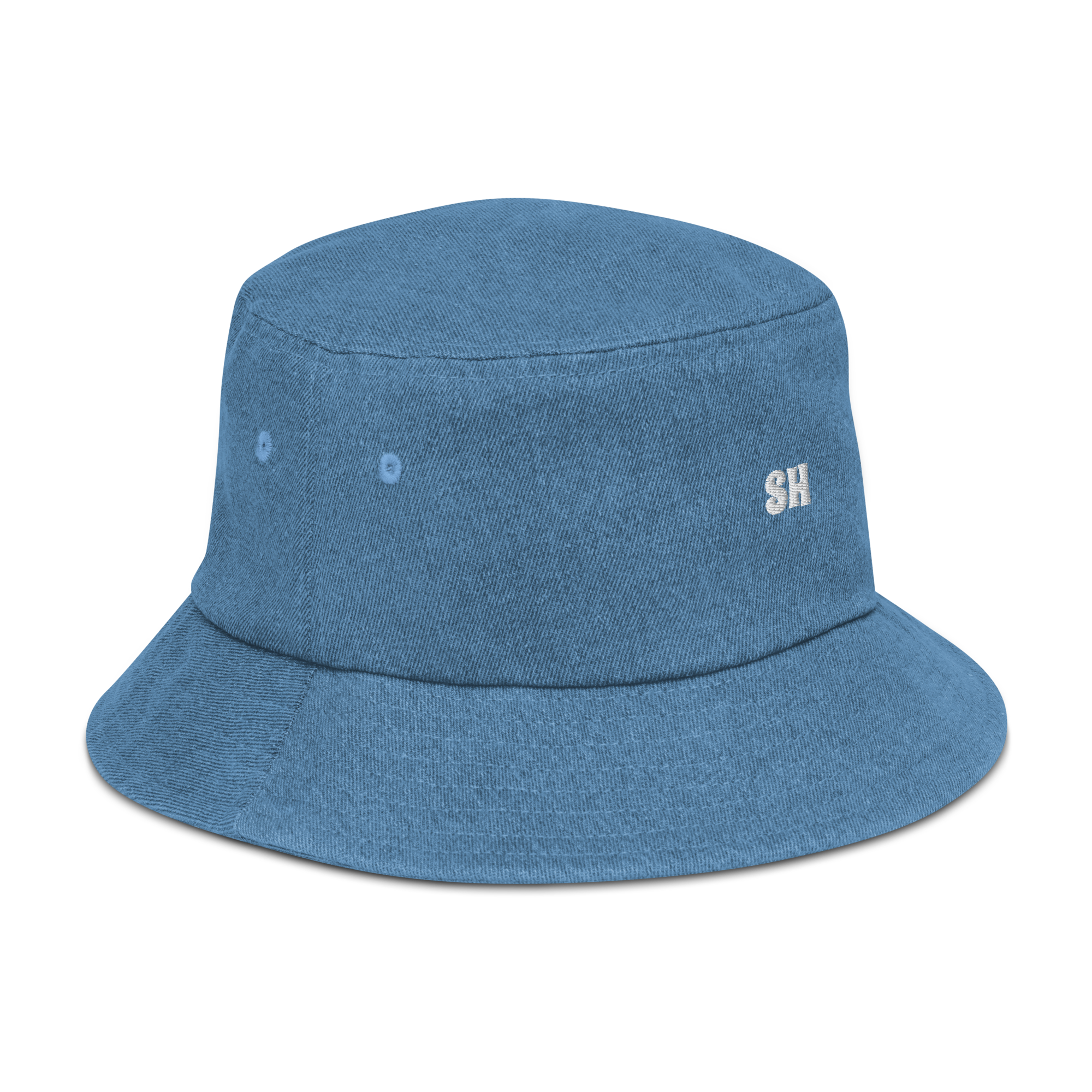 Denim bucket hat