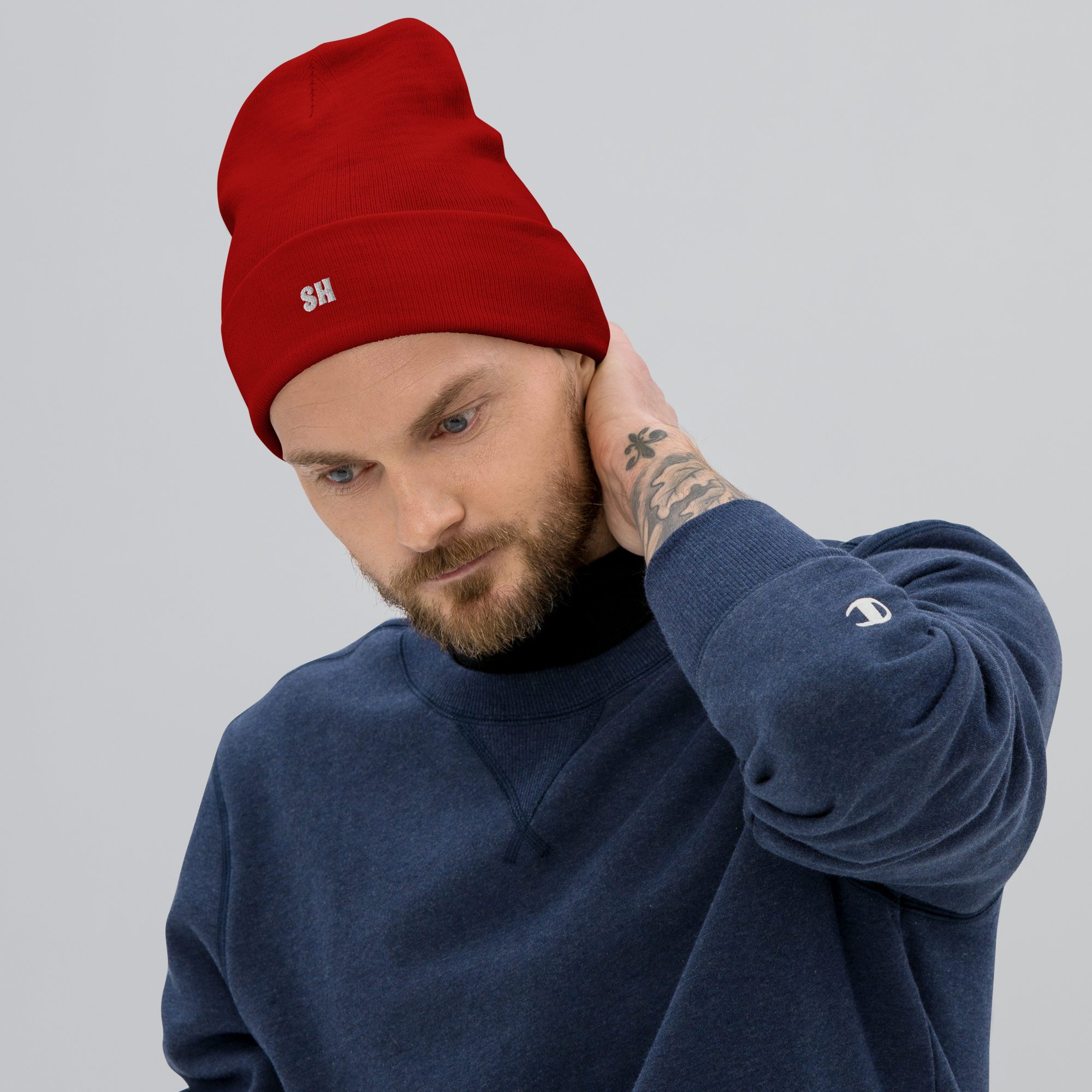 Embroidered Beanie