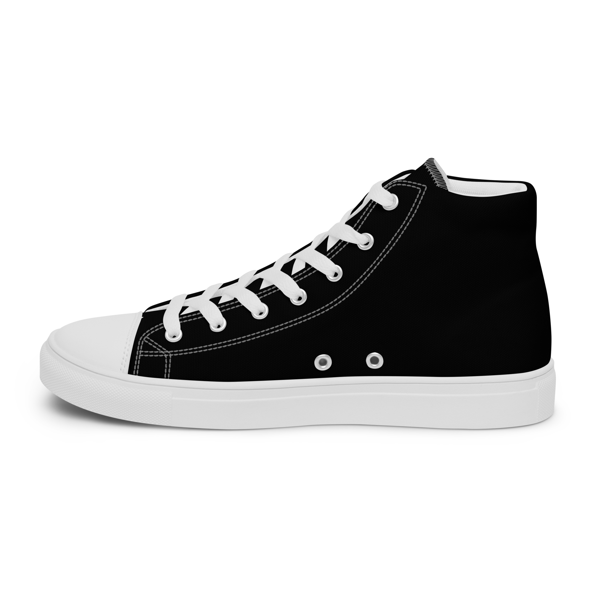 Men’s high top canvas shoes - Harbor Black