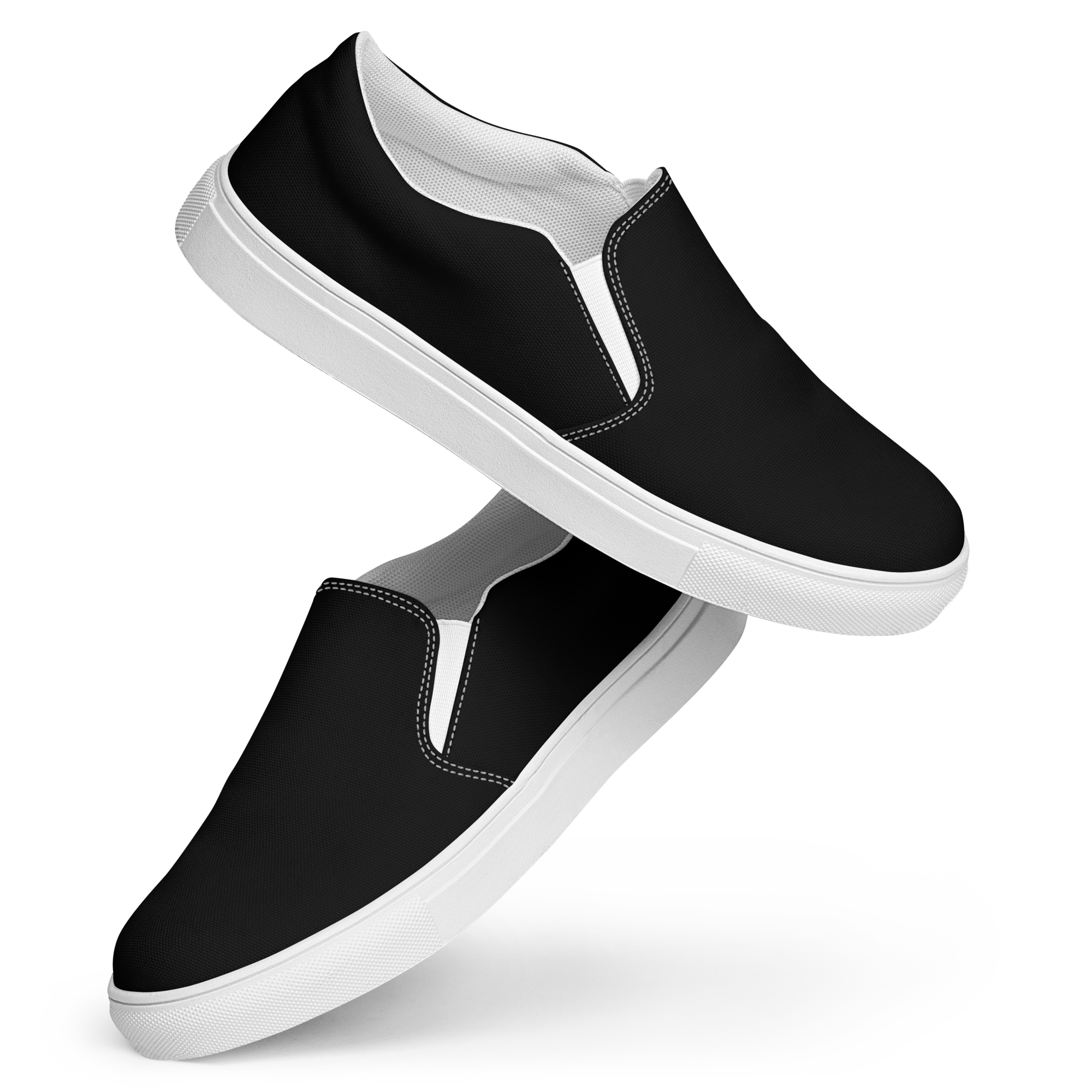 Men’s slip-on canvas shoes - Harbor Black