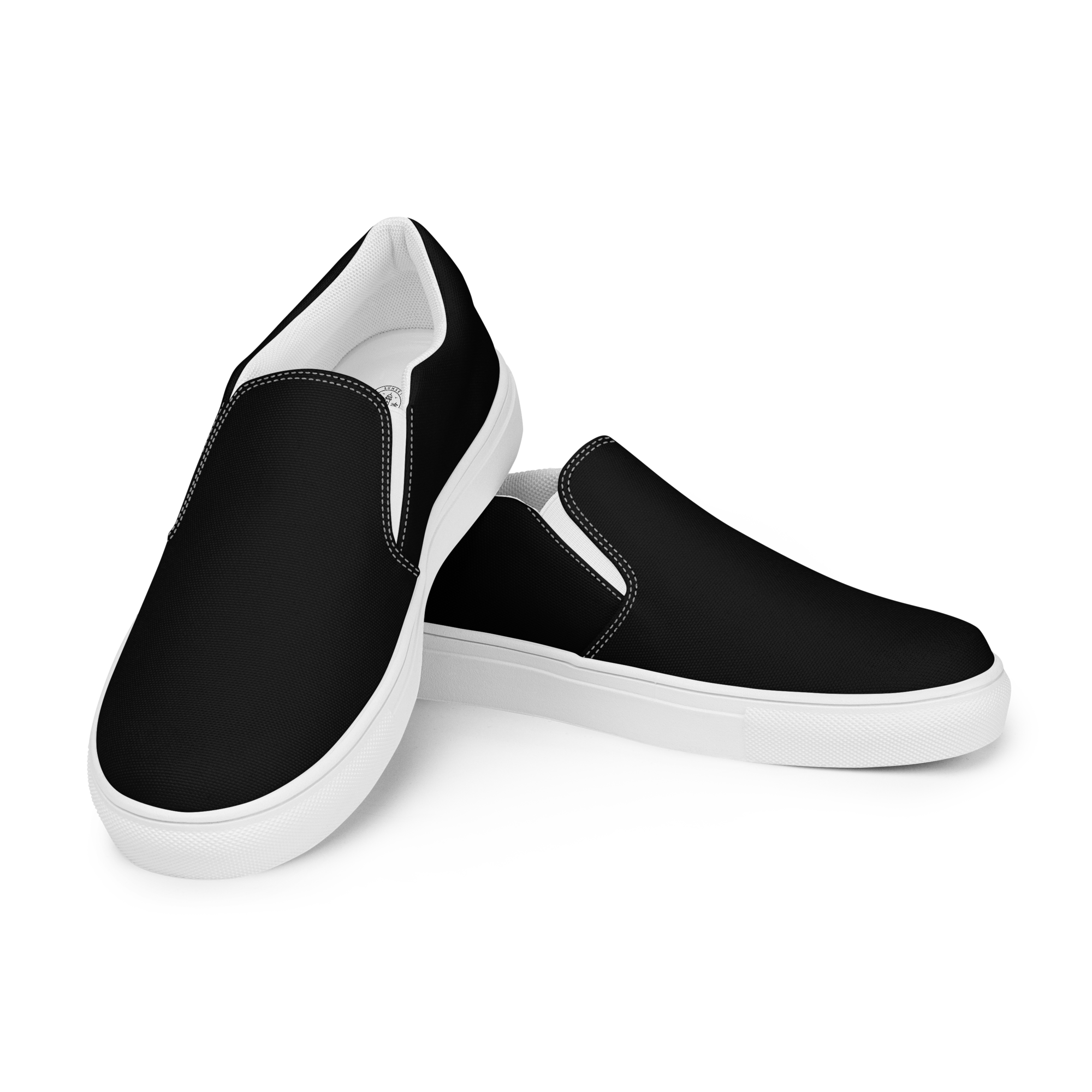 Men’s slip-on canvas shoes - Harbor Black