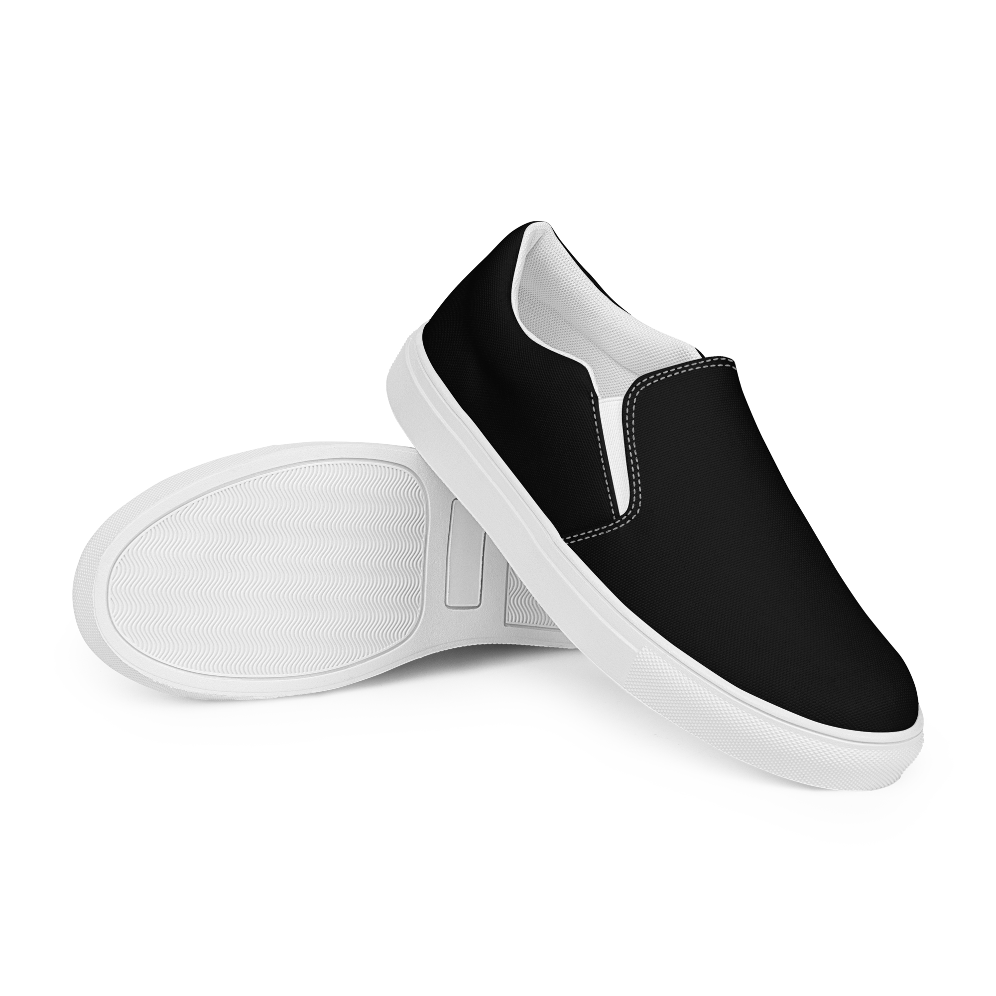 Men’s slip-on canvas shoes - Harbor Black