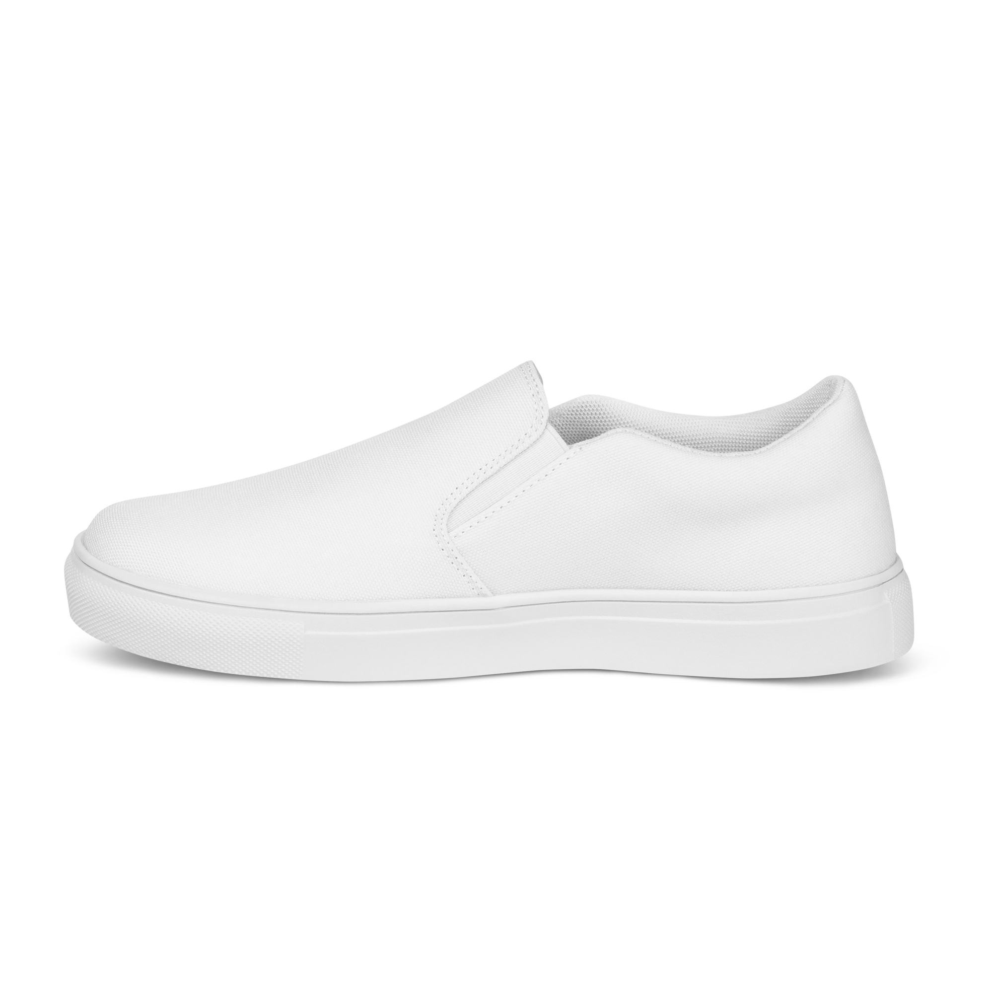 Men’s slip-on canvas shoes - Seashell White