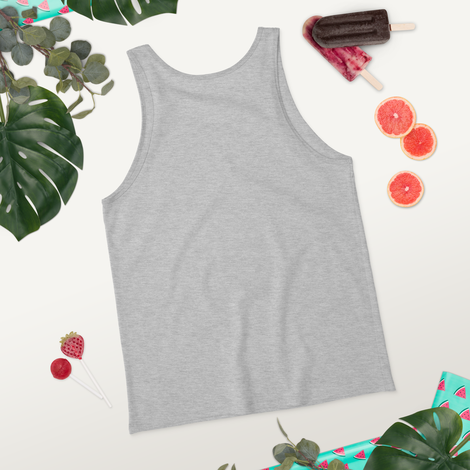 Mens Tank Top - Crossed Surfboards