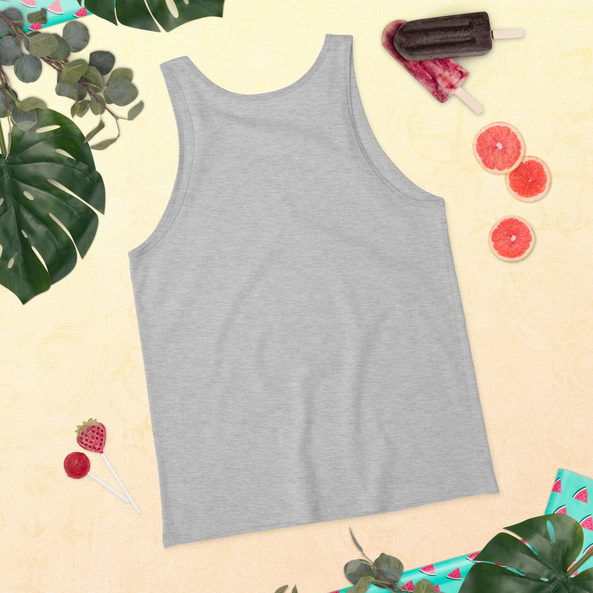 Mens Tank Top - Crossed Surfboards