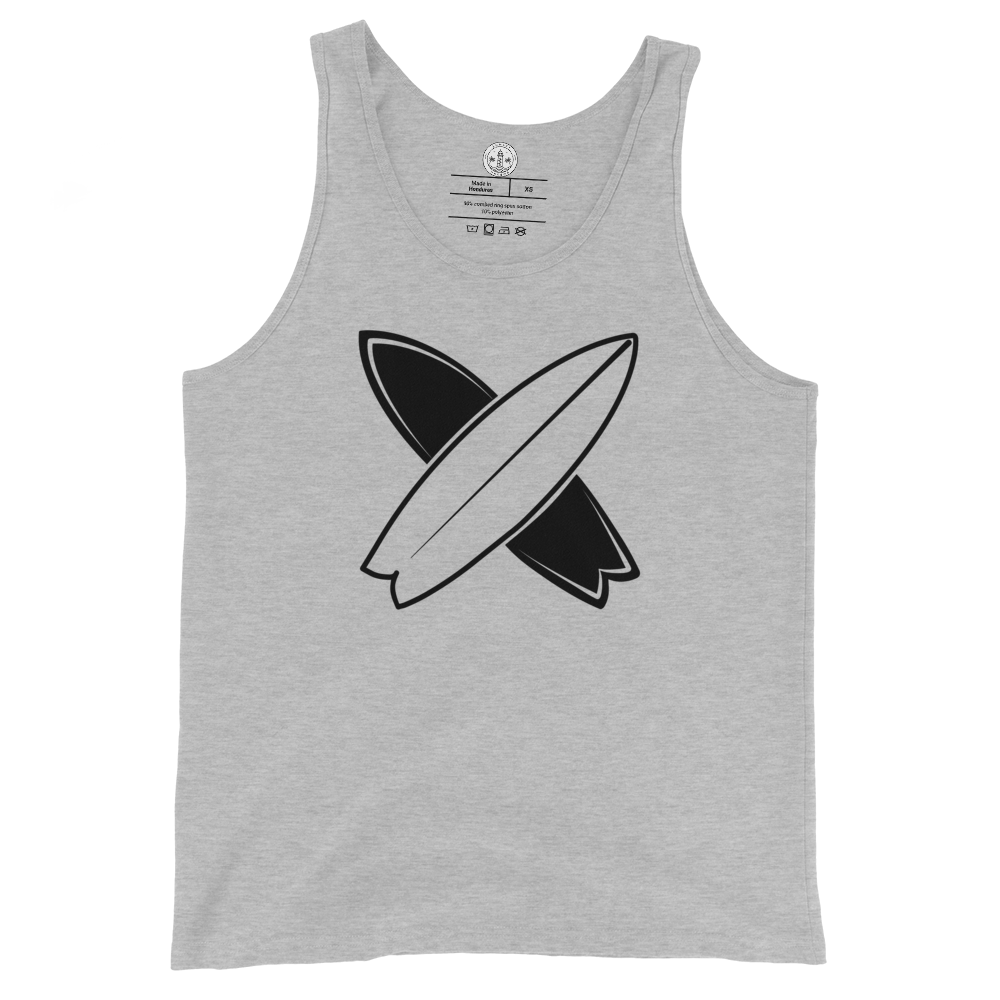 Mens Tank Top - Crossed Surfboards