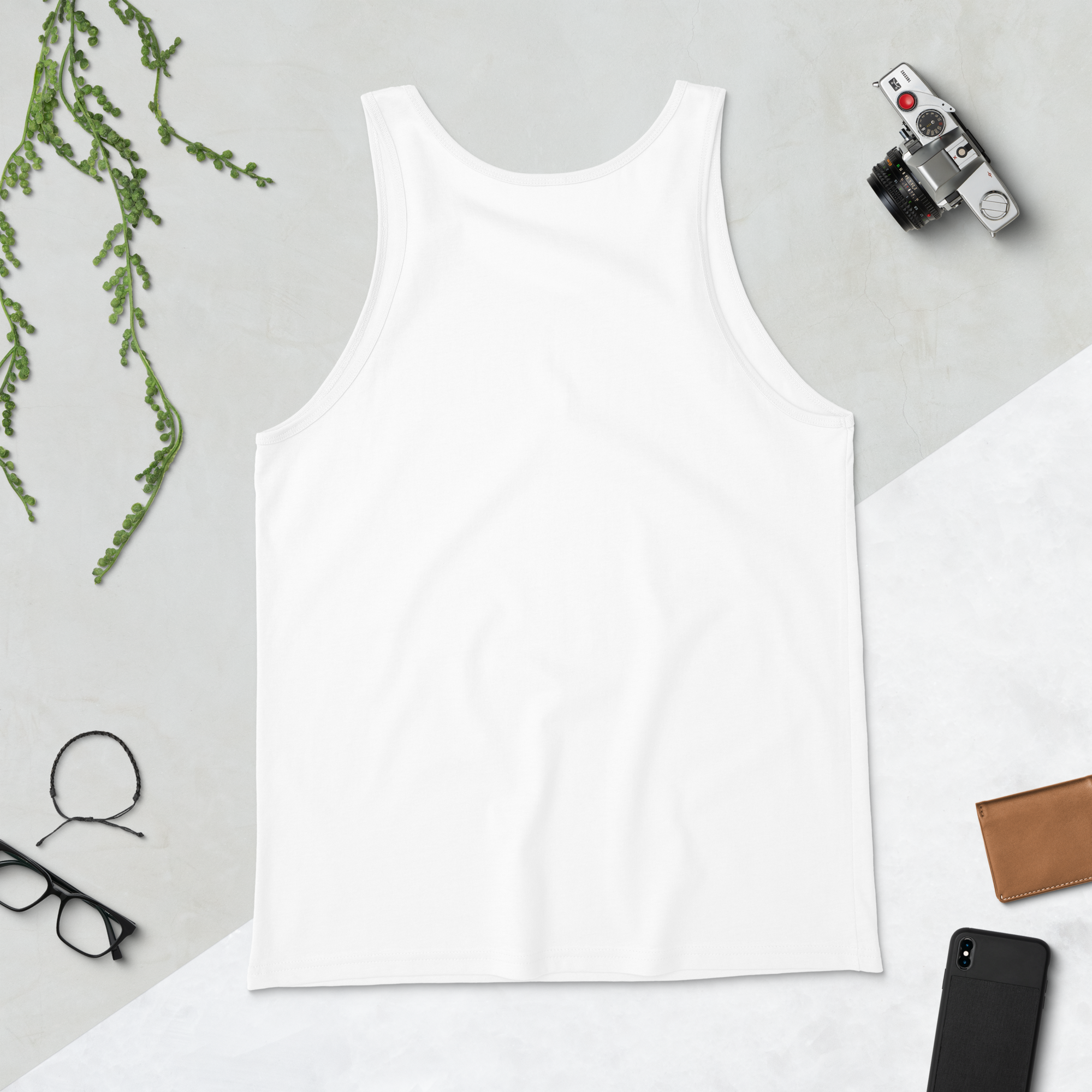 Mens Tank Top - Crossed Surfboards