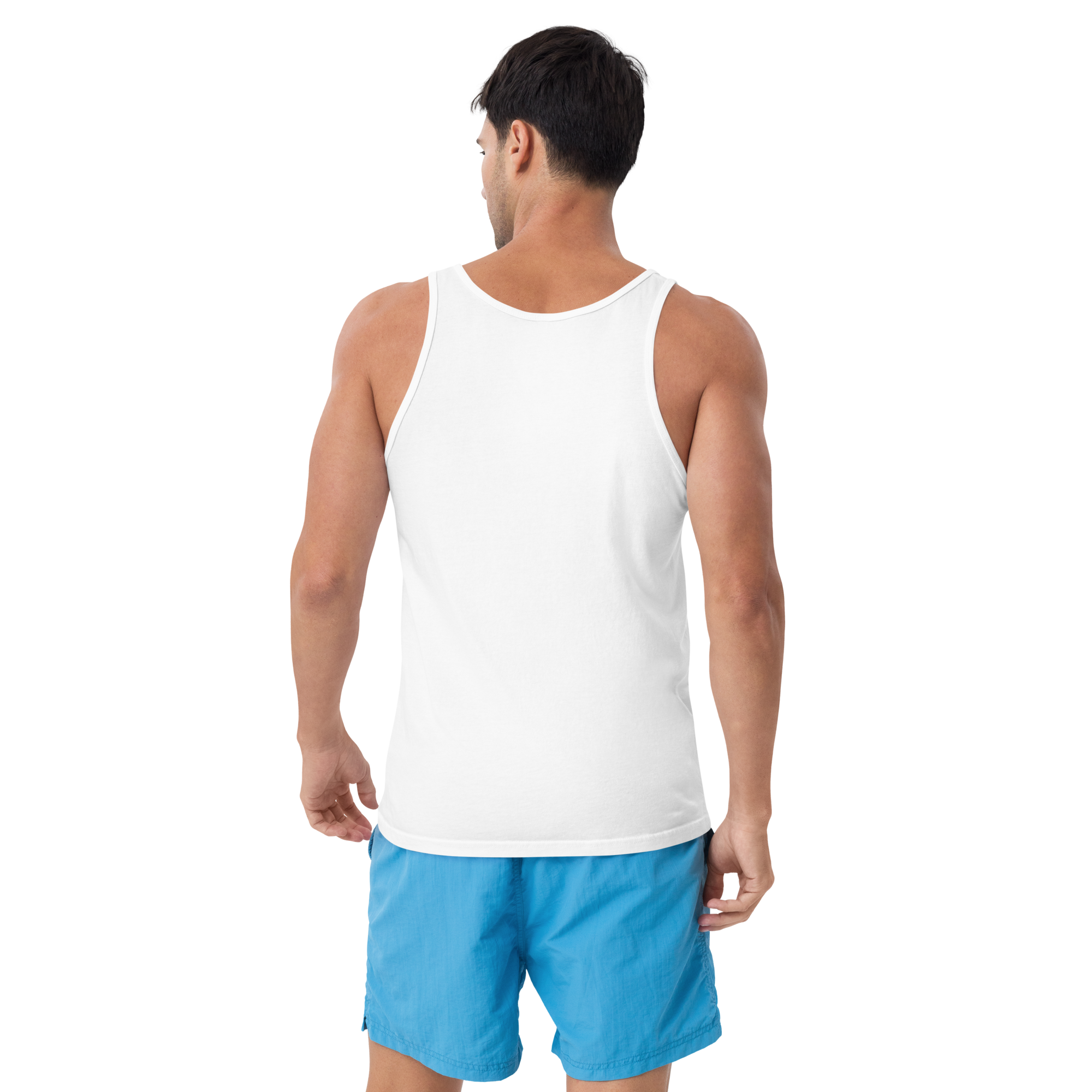 Mens Tank Top - Crossed Surfboards