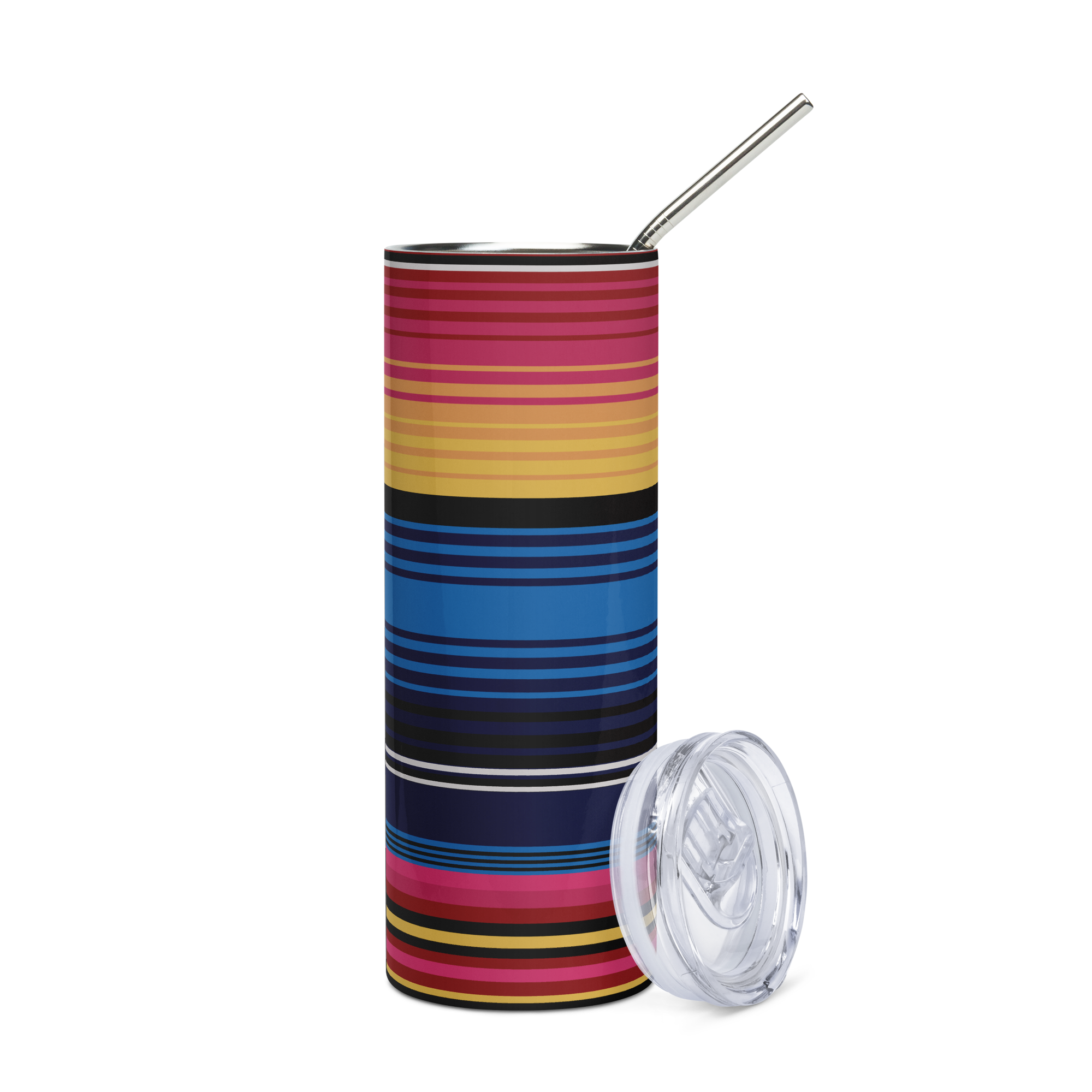 Stainless steel tumbler - Horizon Stripes