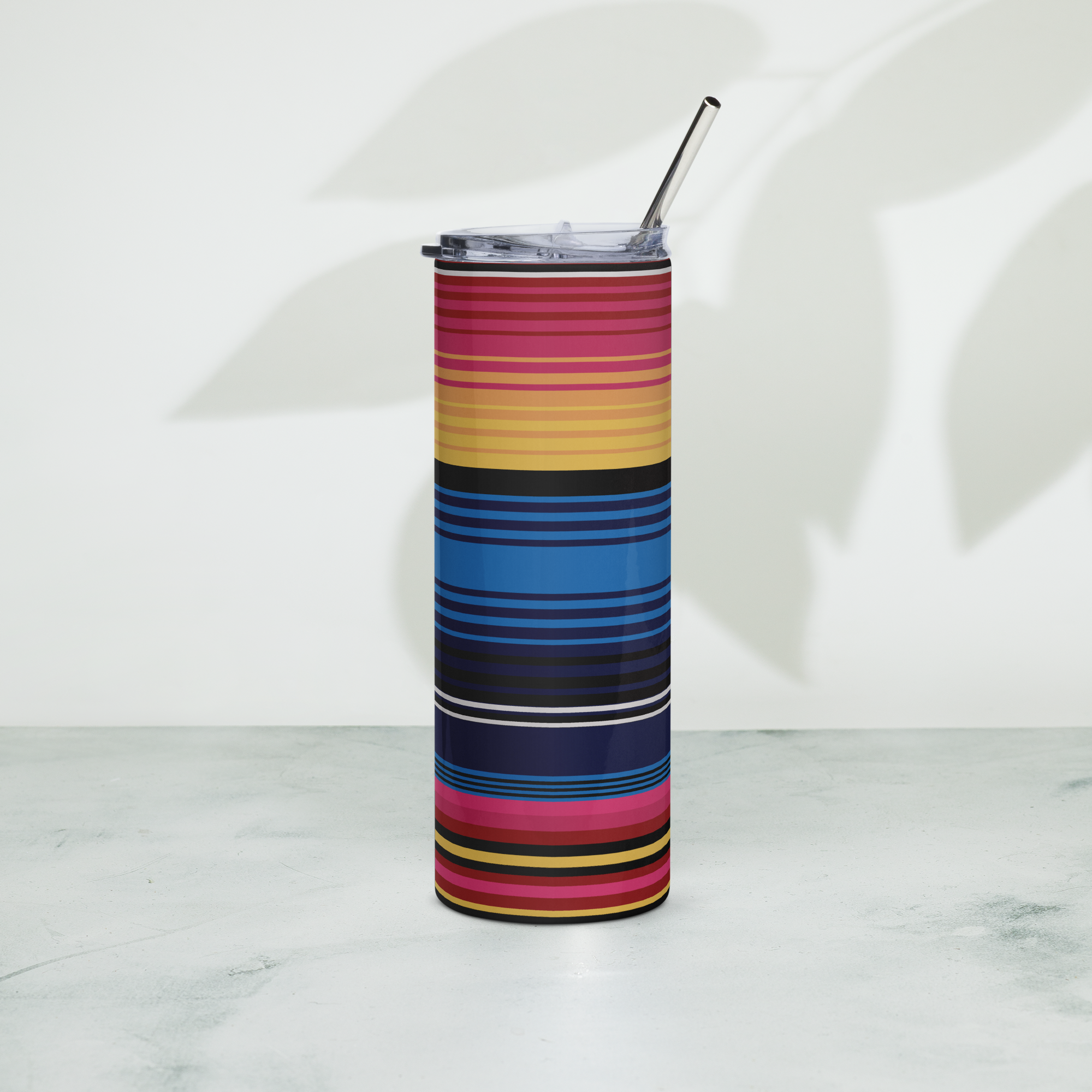 Stainless steel tumbler - Horizon Stripes