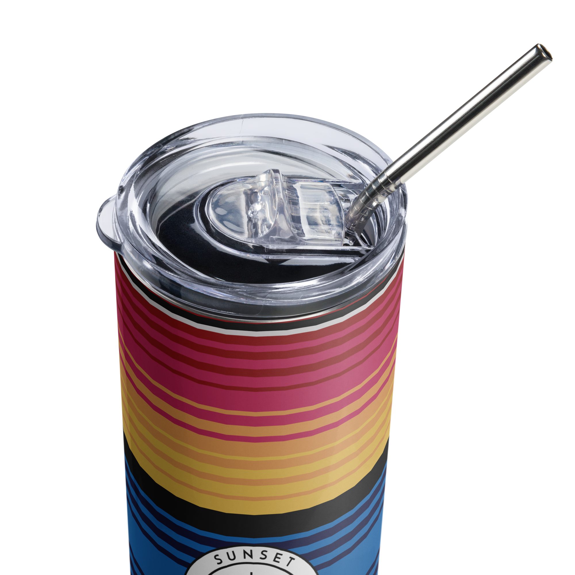 Stainless steel tumbler - Horizon Stripes