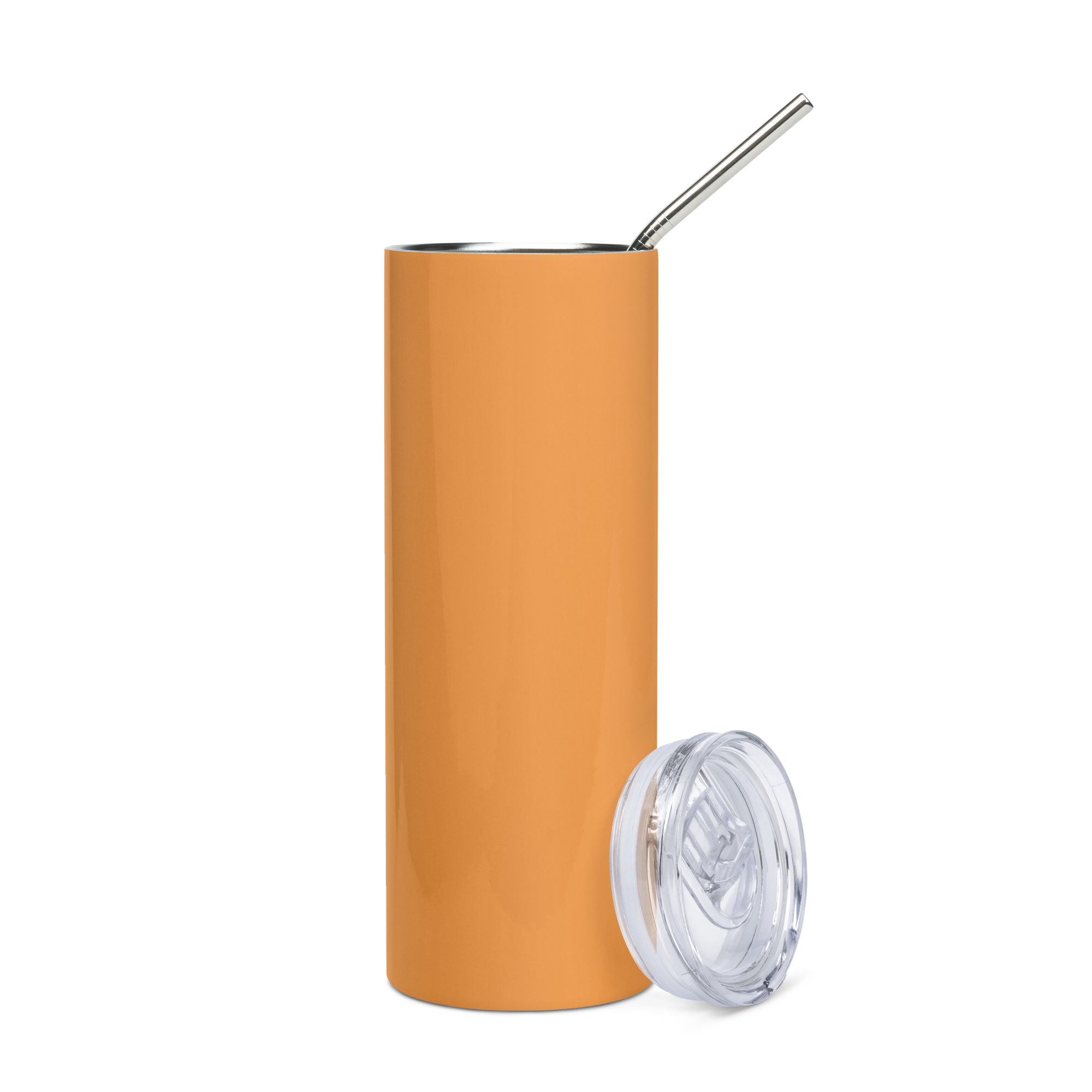 Stainless steel tumbler - Sunshine Orange