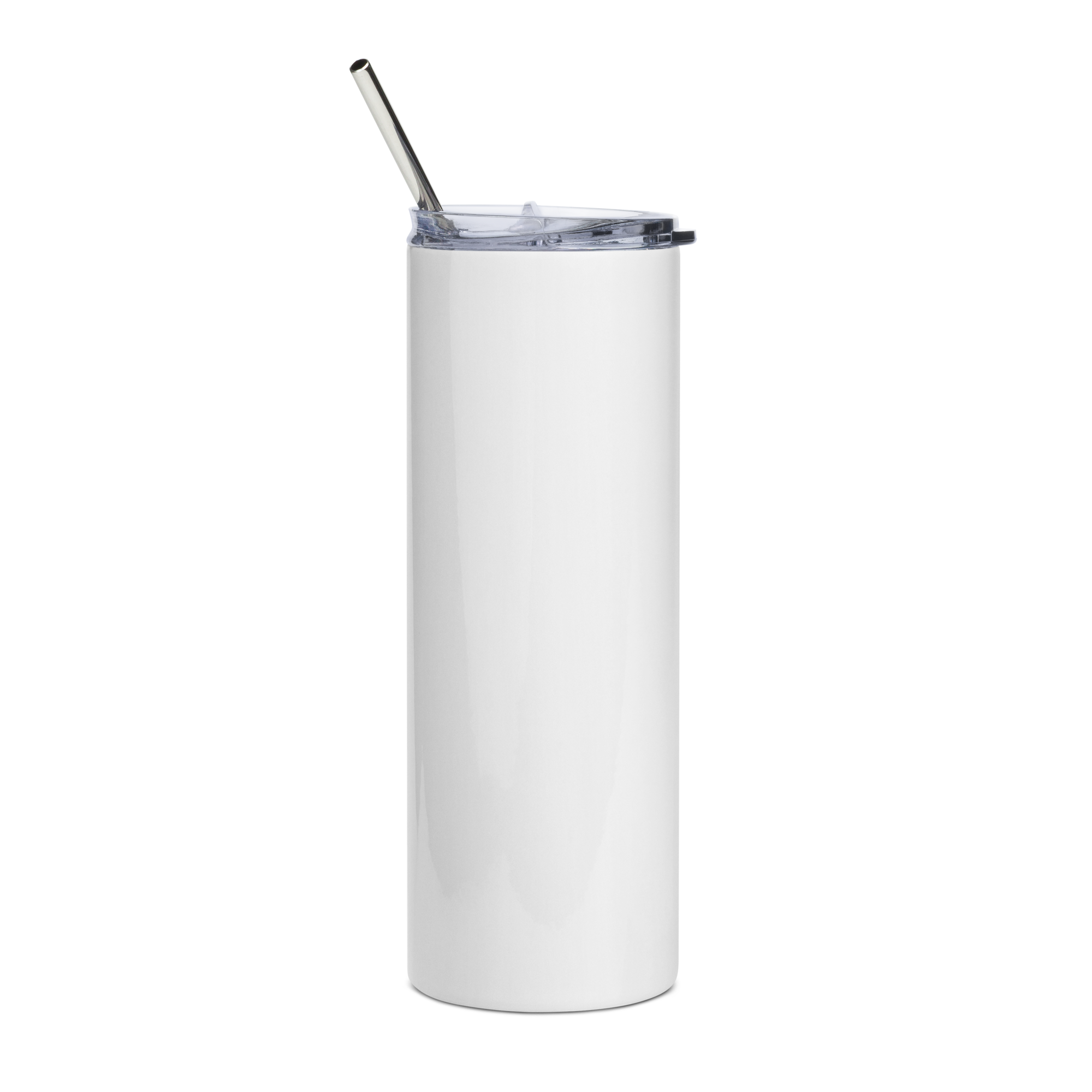 Stainless steel tumbler - Seashell White