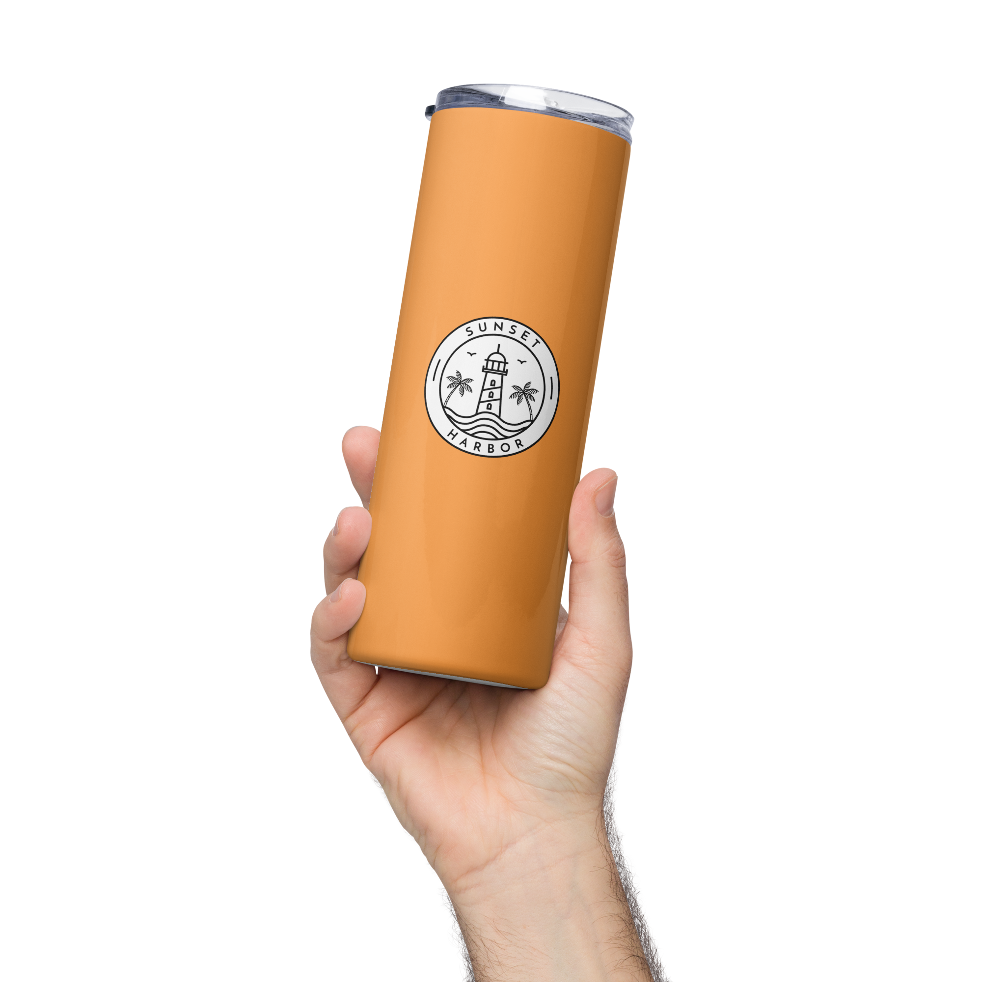 Stainless steel tumbler - Sunshine Orange