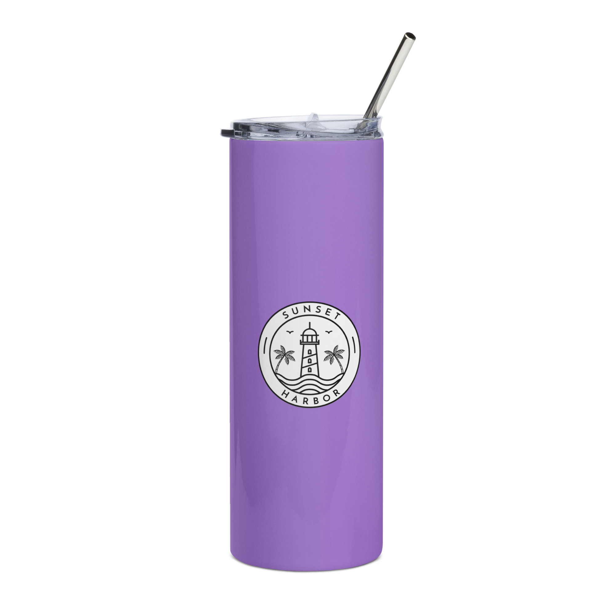 Stainless steel tumbler - Coastal Purple