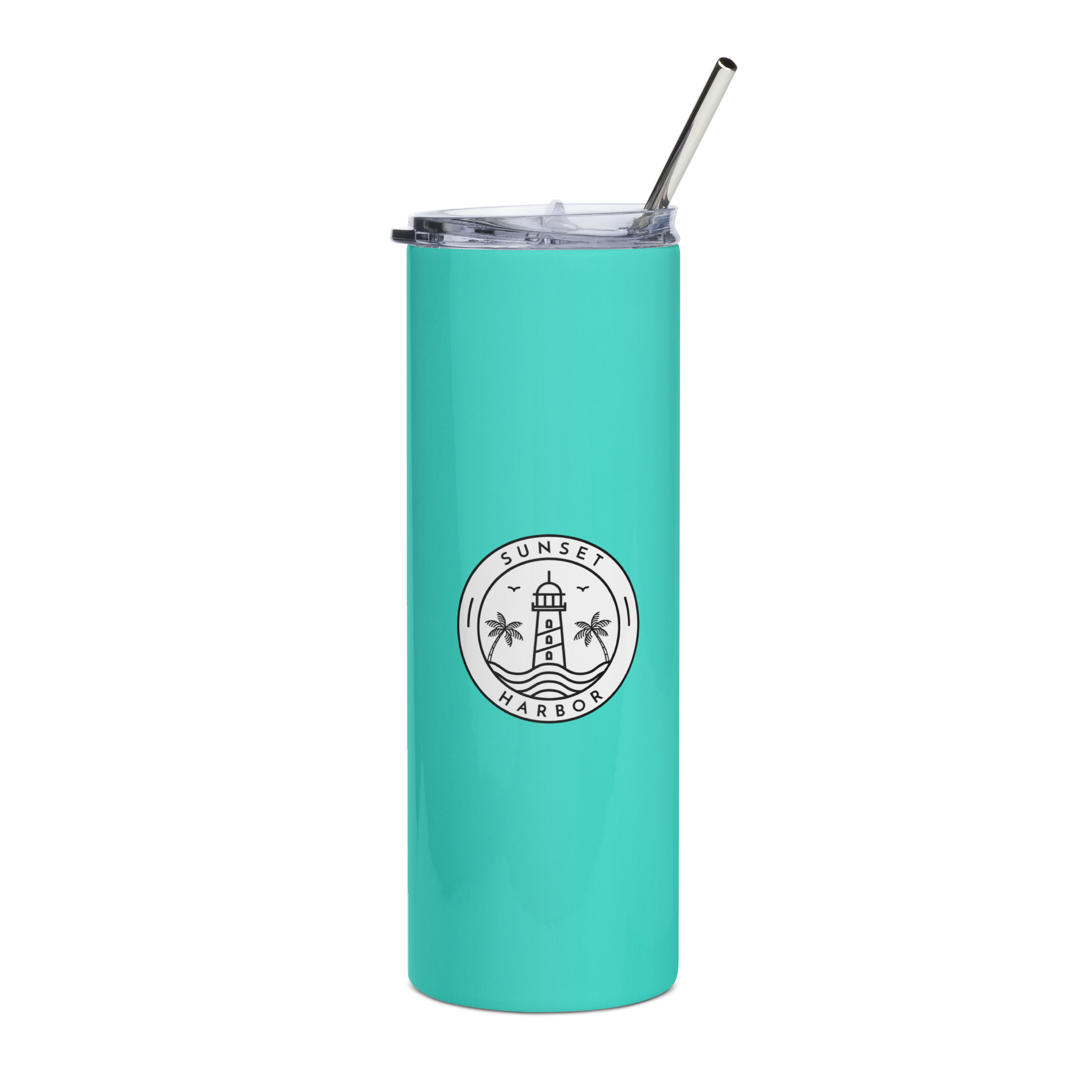 Stainless steel tumbler - Lagoon Turquoise