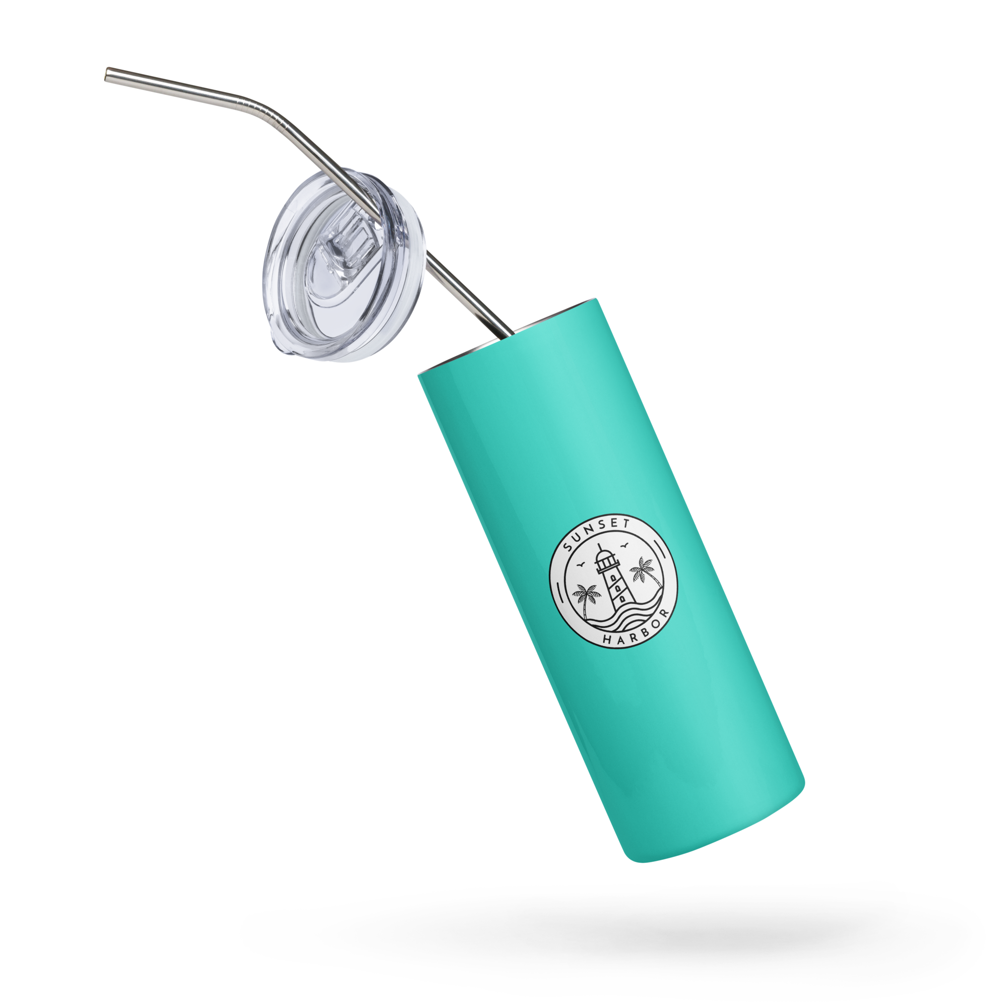 Stainless steel tumbler - Lagoon Turquoise