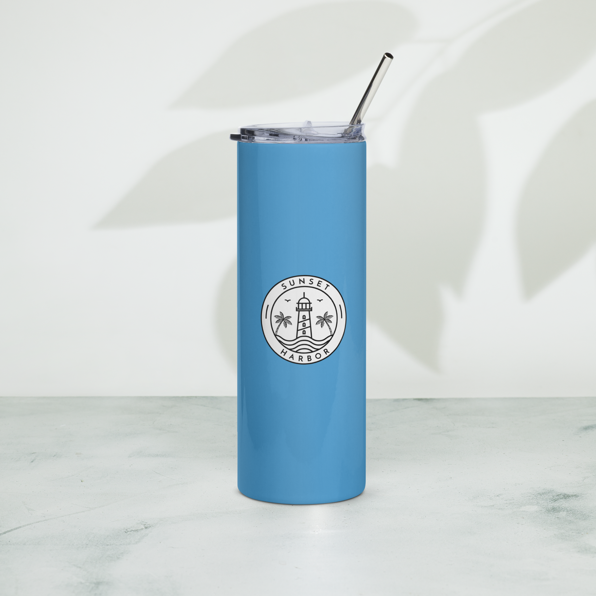 Stainless steel tumbler - Ocean Blue