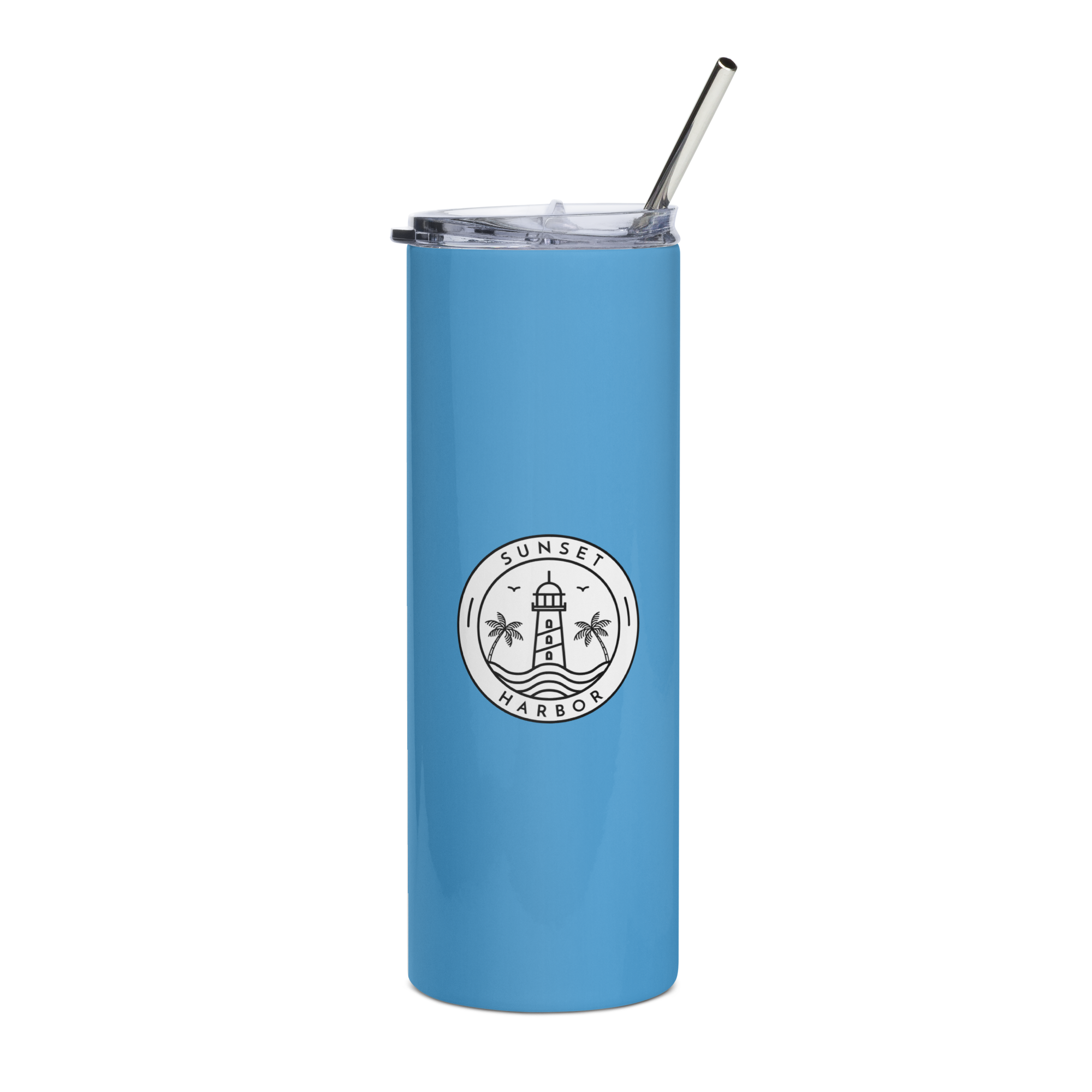 Stainless steel tumbler - Ocean Blue