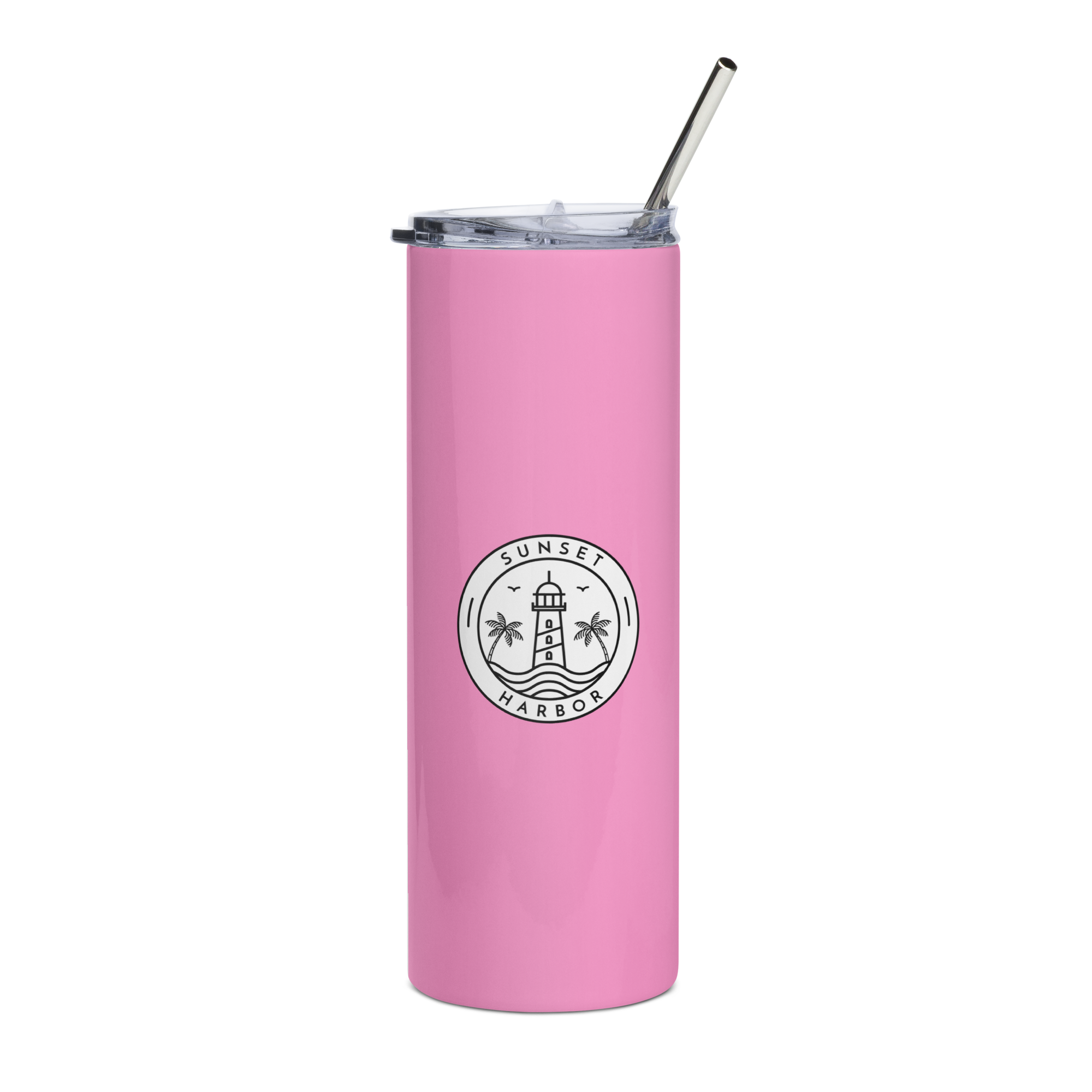 Stainless steel tumbler - Tropical Pink